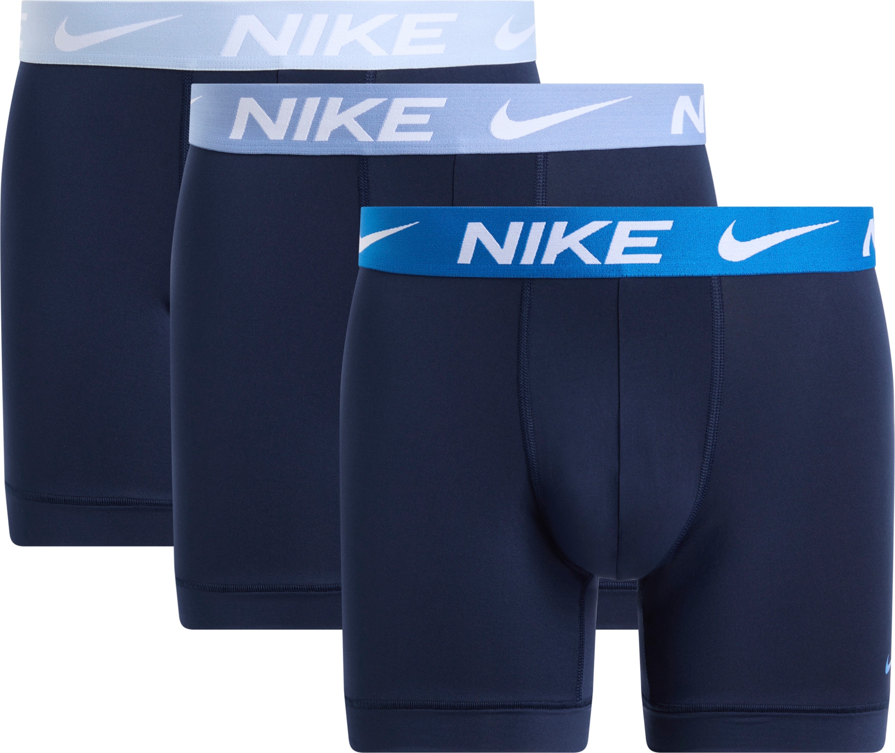 NIKE Underwear Boxer "BOXER BRIEF 3PK" Packung, 3er, 3 Stk. mit Logo-Elasti günstig online kaufen