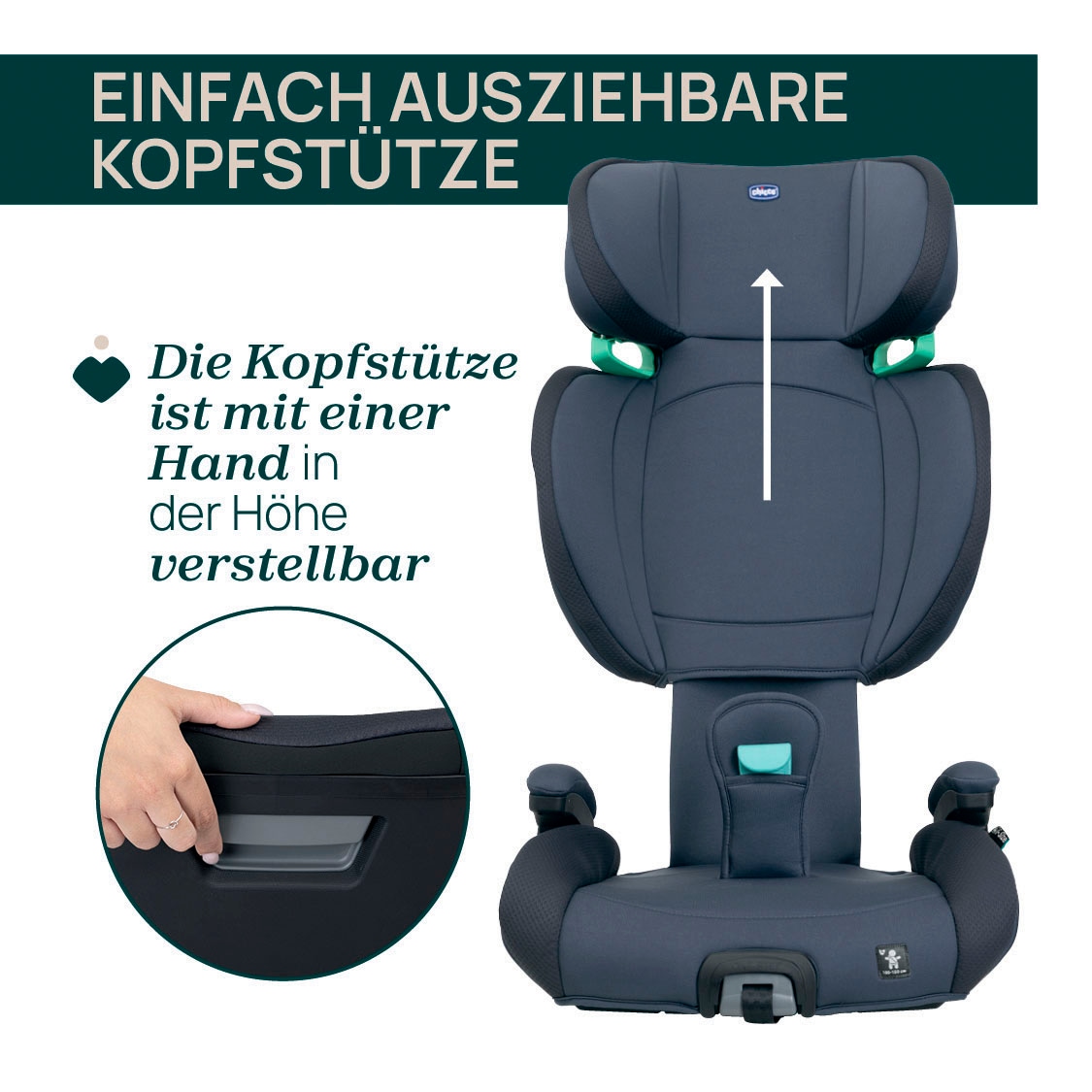 Chicco Autokindersitz »Quizy i-Size«, (100-150 cm)