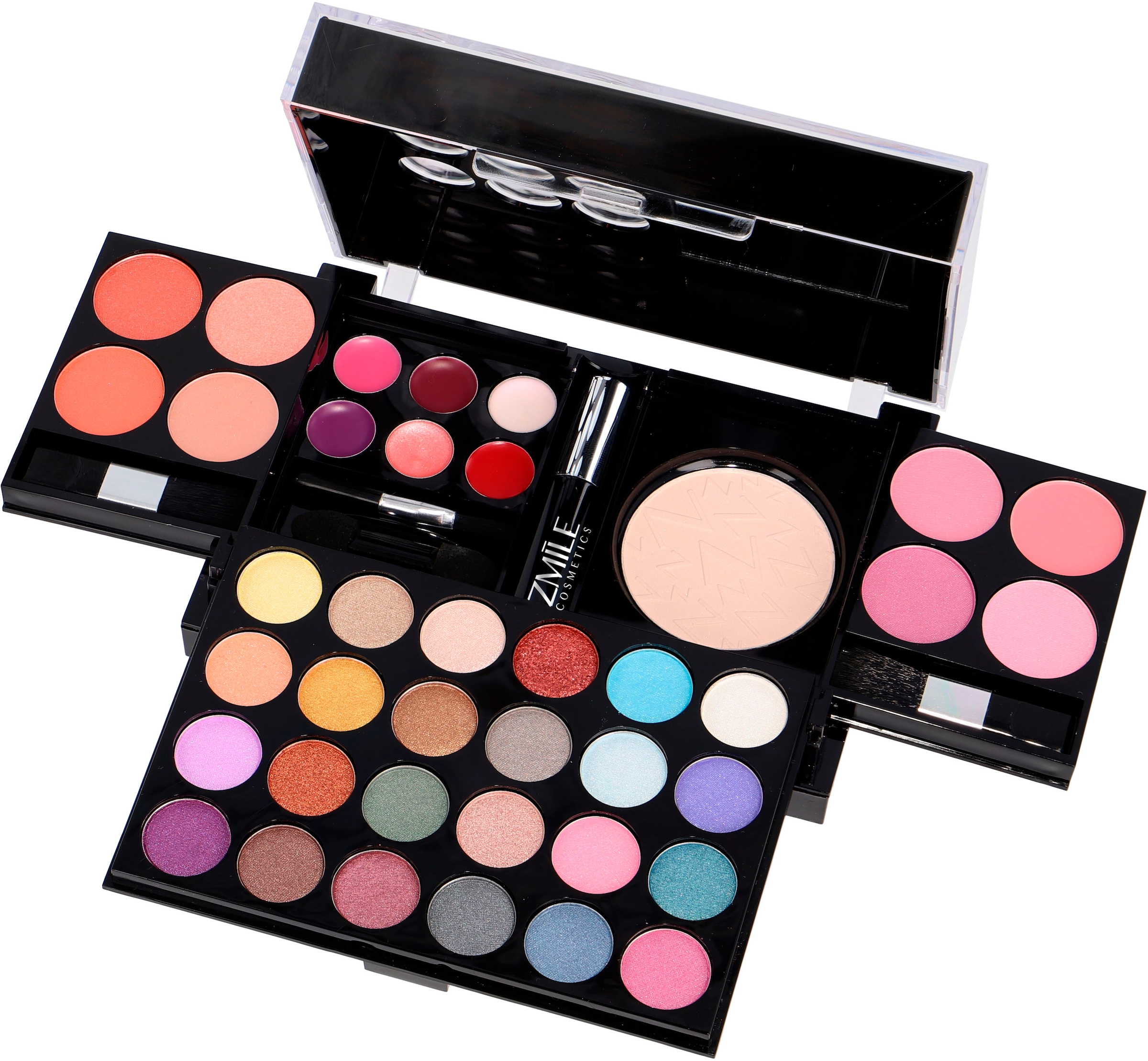 ZMILE COSMETICS Kosmetik-Set »Make-up Set 'All You Need To Go'«, (Packung, 45 tlg.), vegane Kosmetik