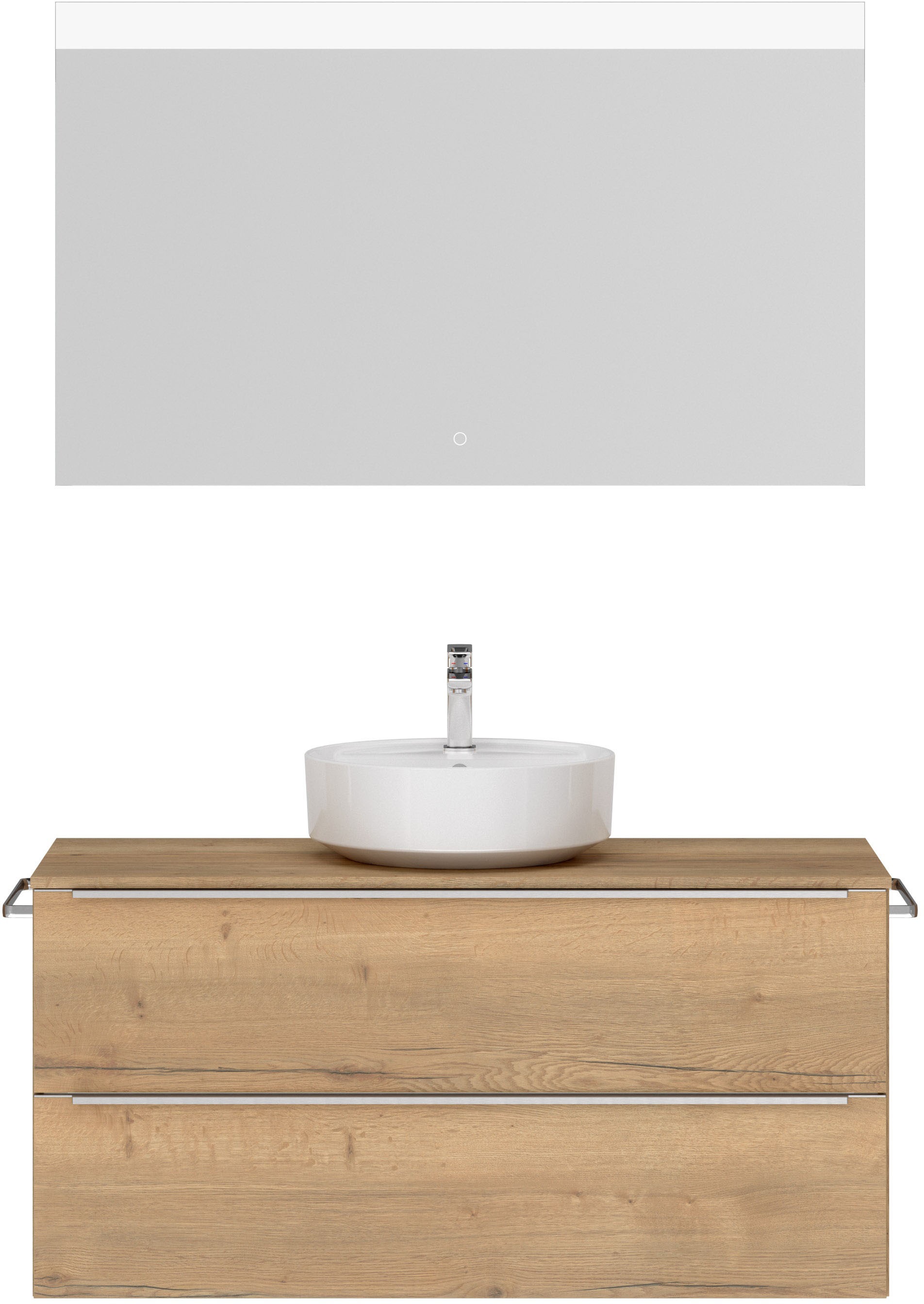 nobilia Badmöbel-Set "Alvene" vormontiert, mit Soft-Close, 2 Stk. tlg. günstig online kaufen