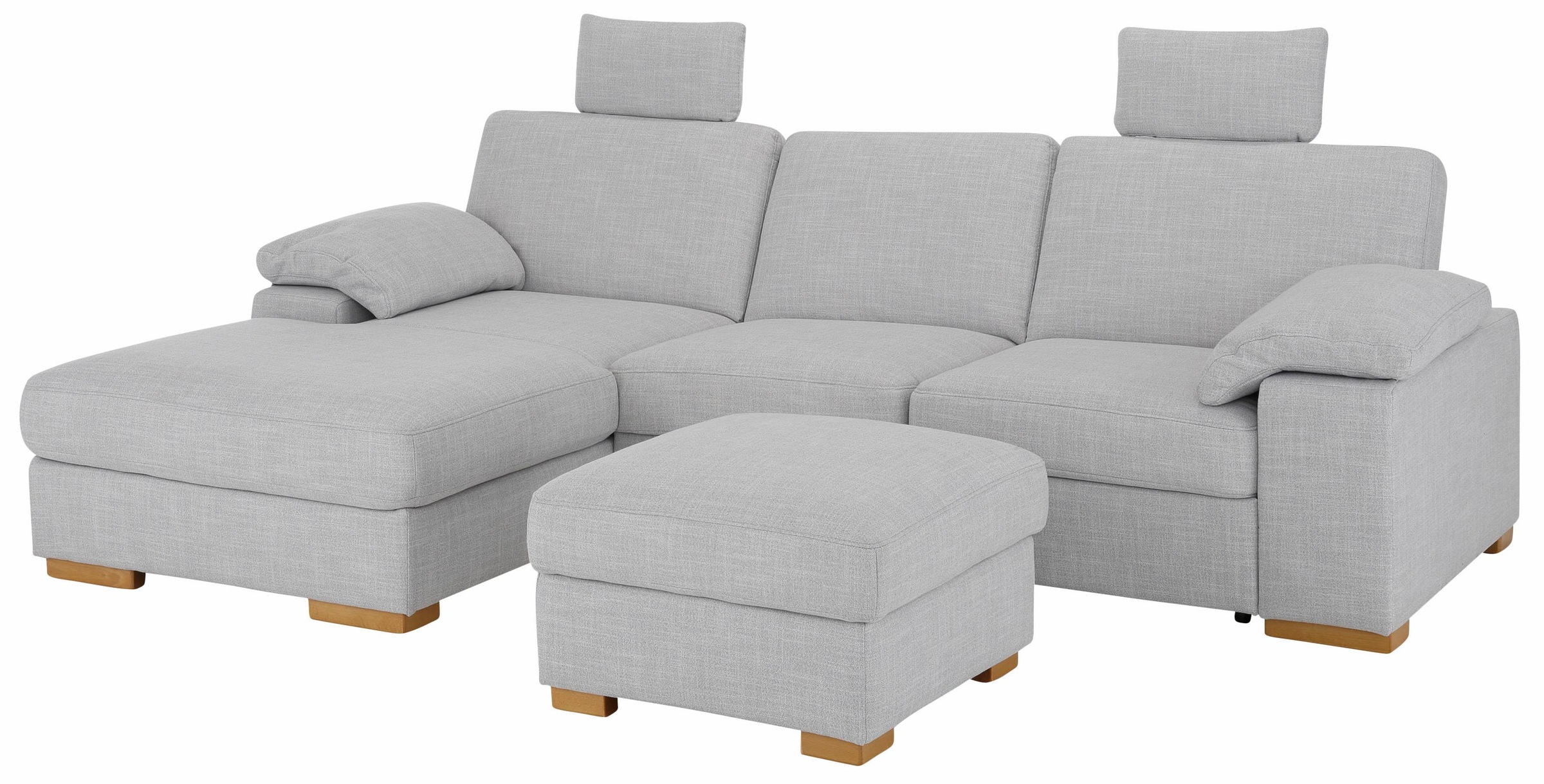 Home affaire Ecksofa »Ventura L-Form«, wahlweise mit Bettfunktion und Bettfunktion/Bettkasten