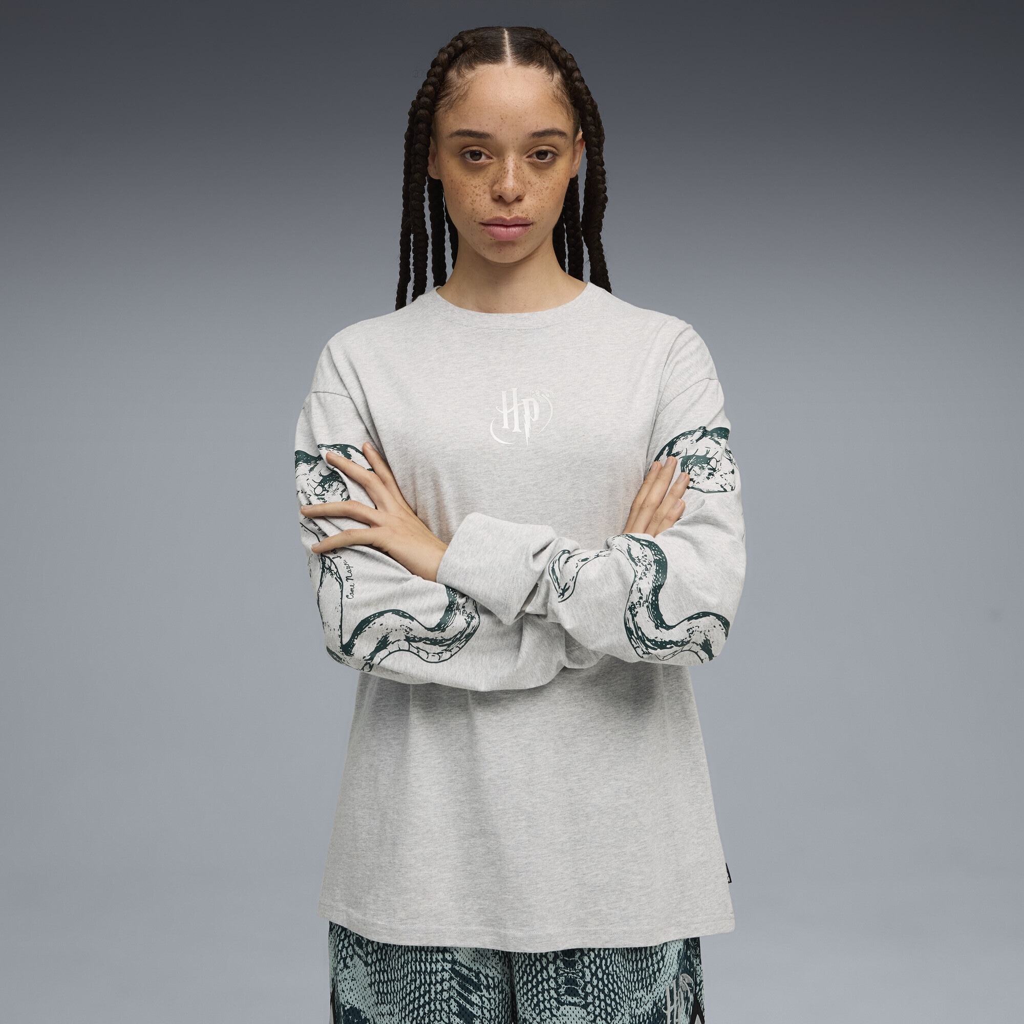 PUMA Trainingsshirt »PUMA HOOPS x HARRY POTTER™ Langarmshirt Damen«
