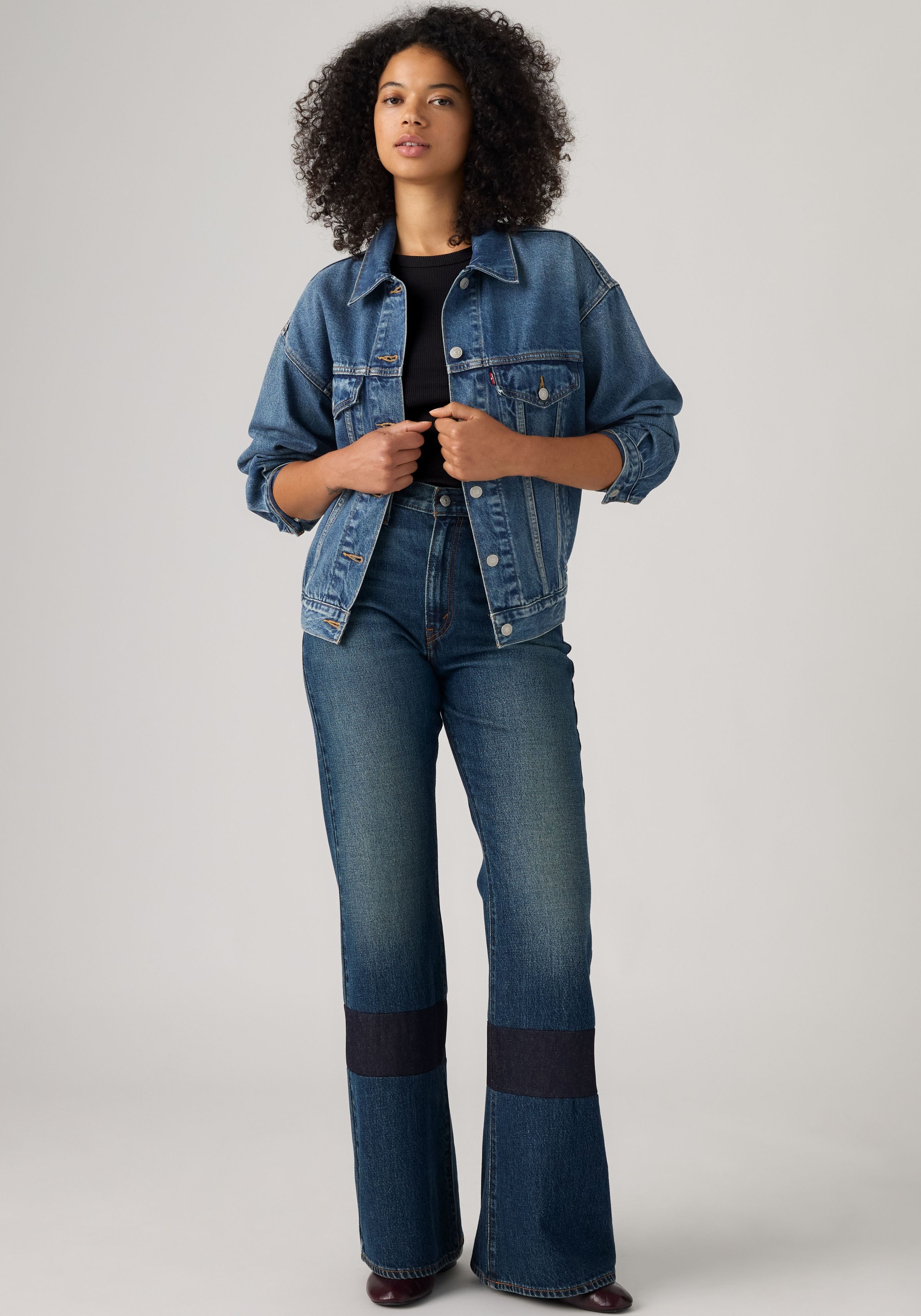 Levi's® Weite Jeans »CINCH FLARE« Hohe Leibhöhe, weite Beinform