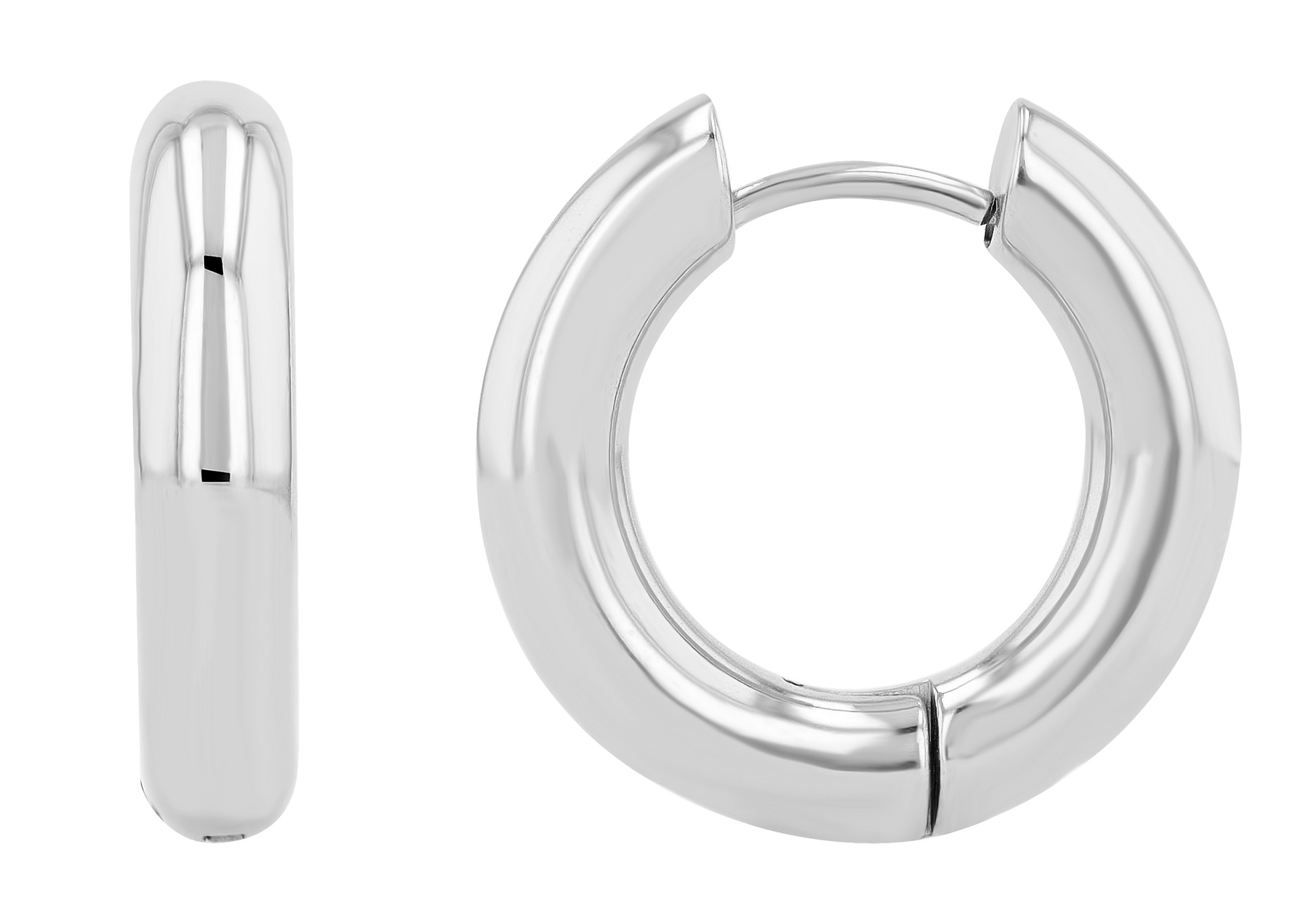 Adelia´s Paar Creolen "Unisex Ohrringe – Creole aus Edelstahl" Zum Verschen günstig online kaufen