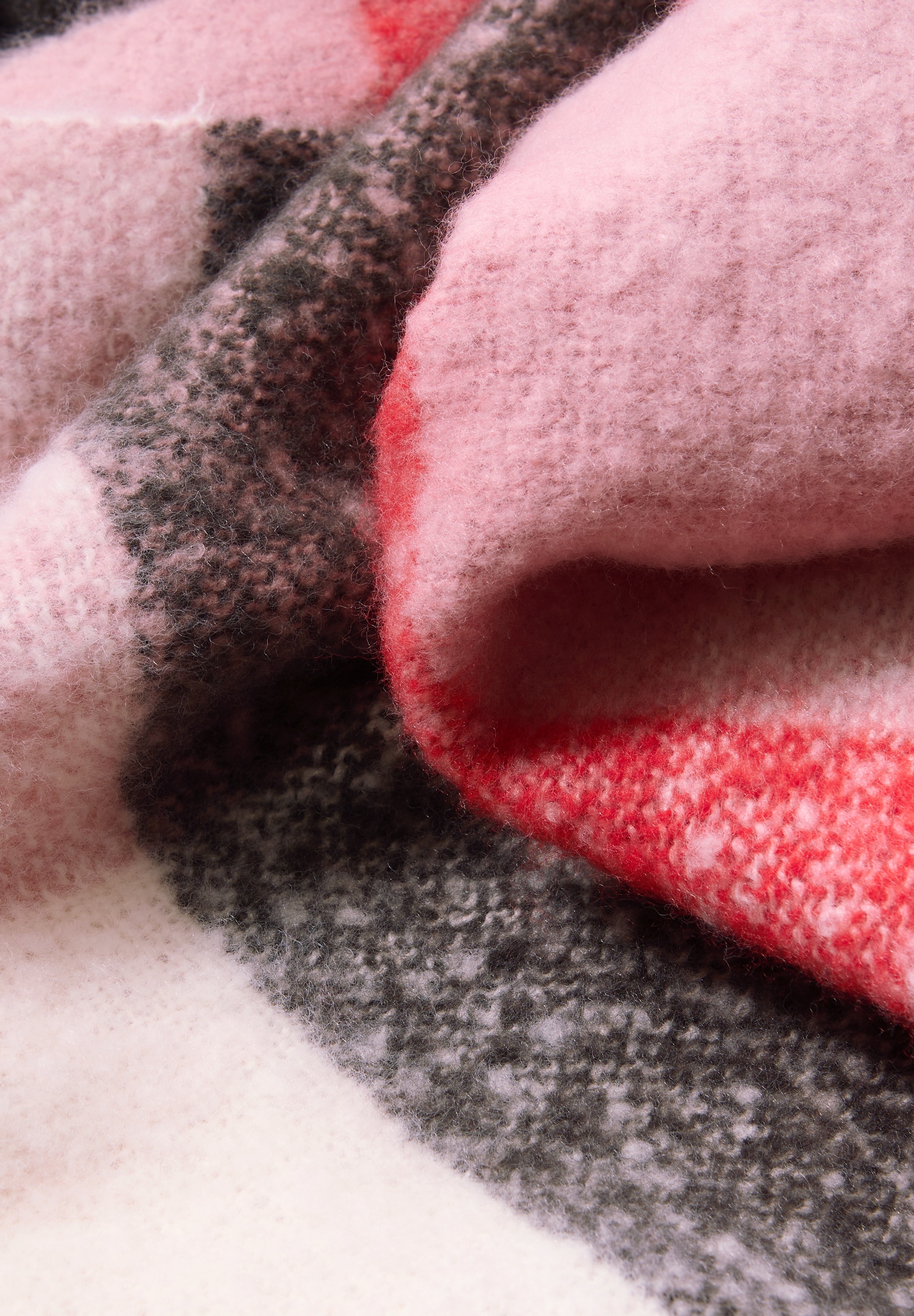 STREET ONE Schal mit Fransen am Saum