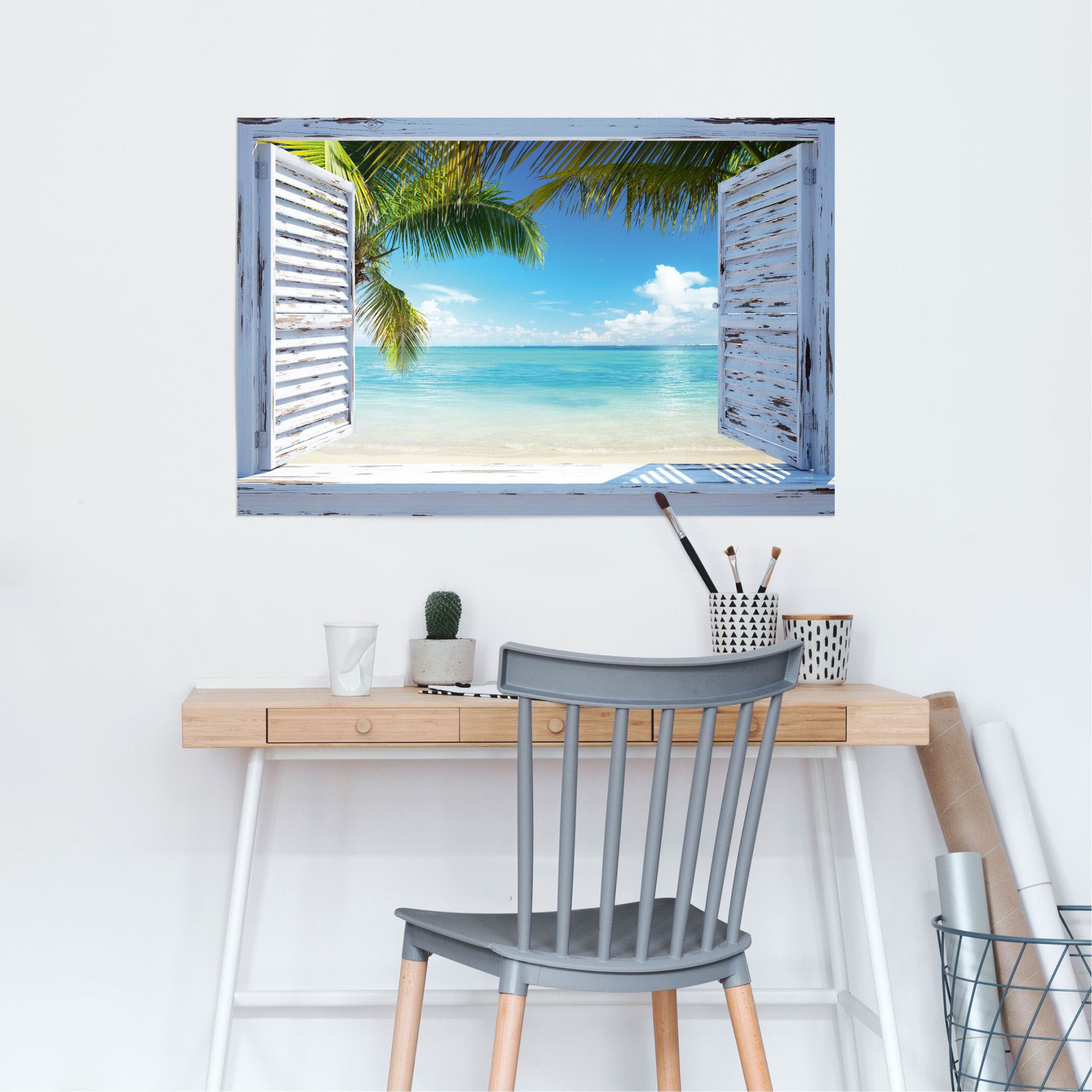 Reinders Poster "Strandblick" 1 Stk. tlg. günstig online kaufen