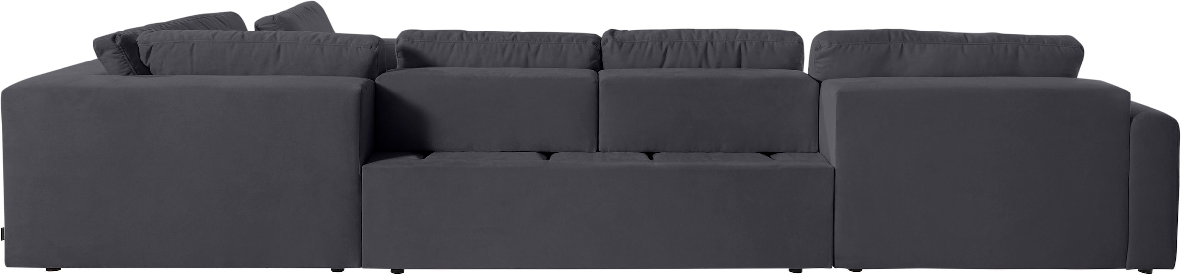Places of Style Wohnlandschaft »Bloomfield, U-Form«, mit extra tiefer Sitzfläche, wahlweise mit Sitztiefenverstellung