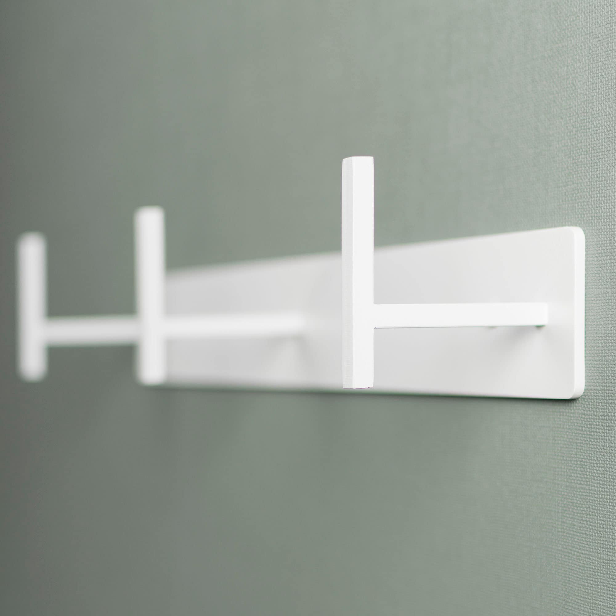Spinder Design Garderobenhaken »CHAPMAN 3«, (1 St.), Wandgarderobe aus Stahl mit 3 Haken