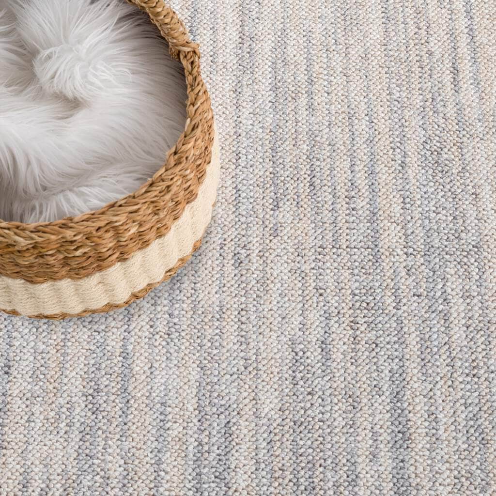 Carpet City Teppich »CLASICO 0052«, rechteckig, 11 mm Höhe, Läufer, Kurzflor, Hochtief-Muster, Boho, Fransen, Wohnzimmer