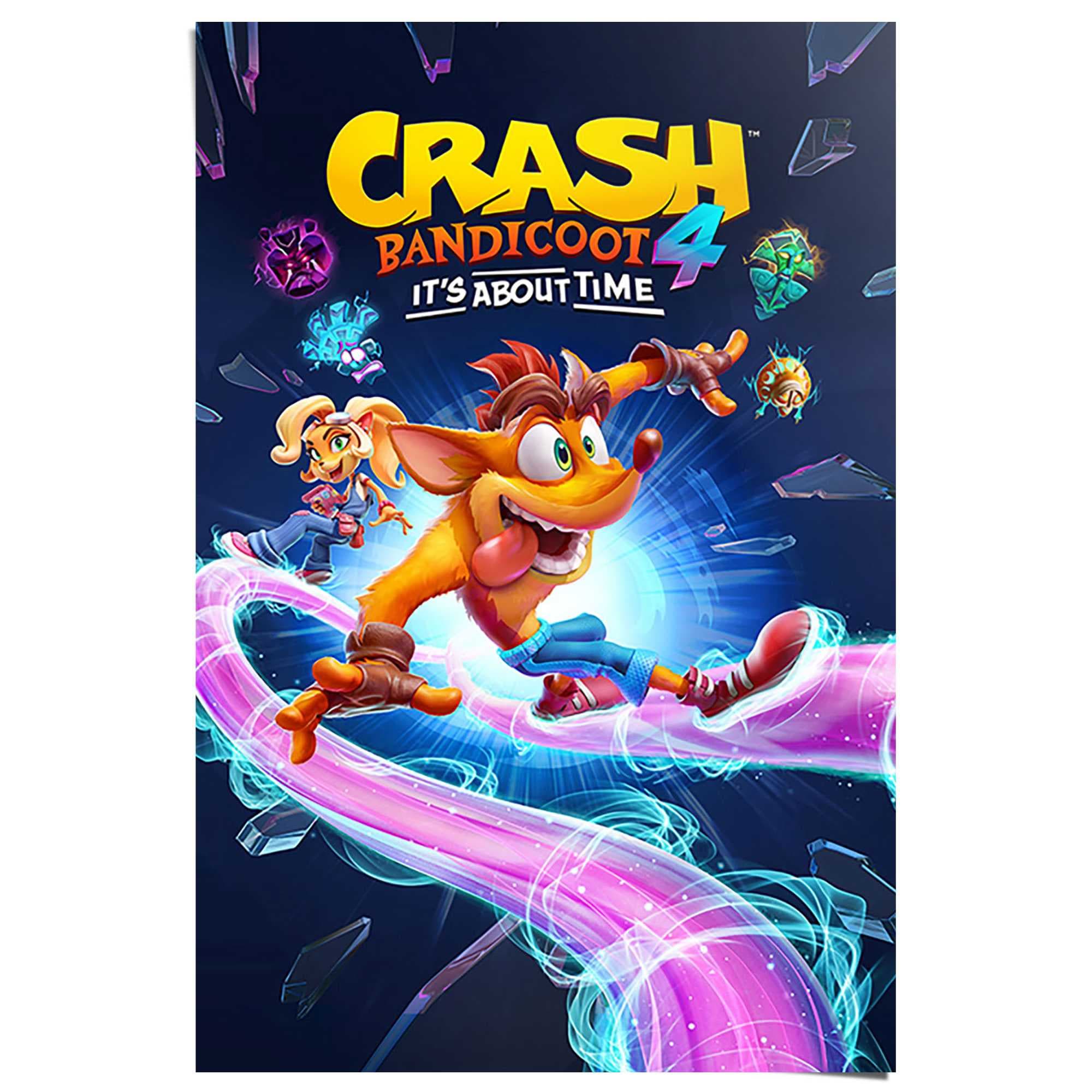 Poster »Crash Bandicoot 4 - ride«