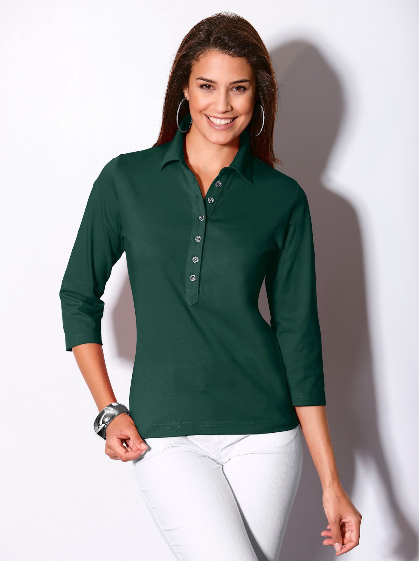 Casual Looks Poloshirt "Poloshirt", 1 Stk. günstig online kaufen