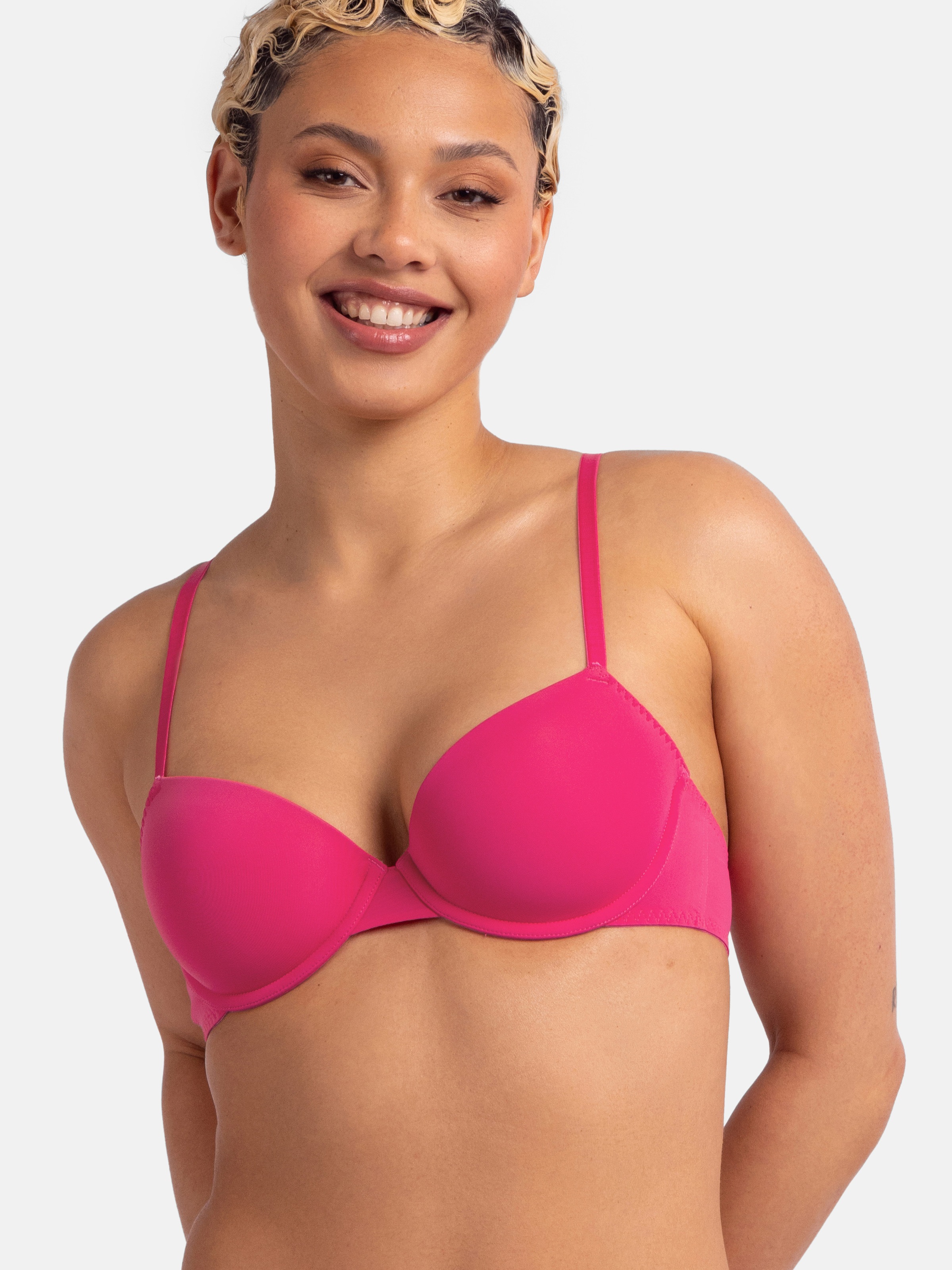 Thumbnail - Dorina Bügel-BH "MURIEL" 2er Pack, mit zarten Spitzen- und Strukturakzenten