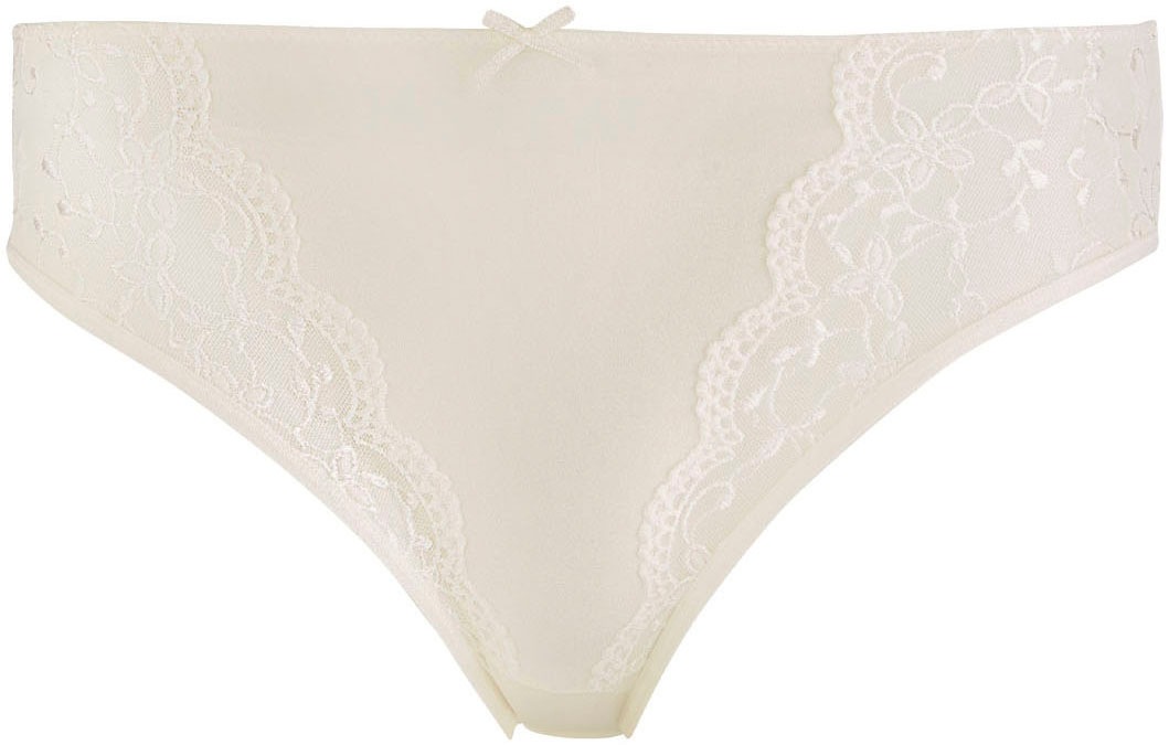Thumbnail - Nina Von C. Jazz-Pants Slips ""Silver Edition"", (2er Pack), eng, elastisch, bequem, feminin, mit Spitze, mit Schleife
