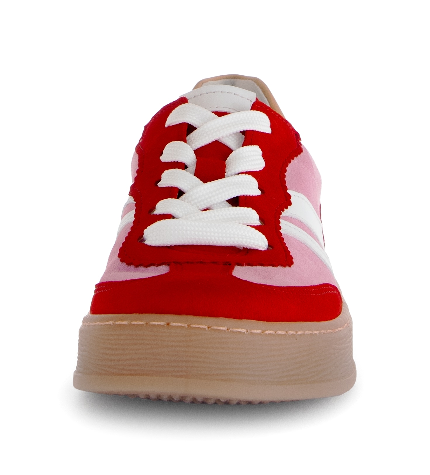 Gabor Plateausneaker »FLORENZ«  Freizeitschuh, Halbschuh, Schnürer, im Retrolook, Weite G (=weit)