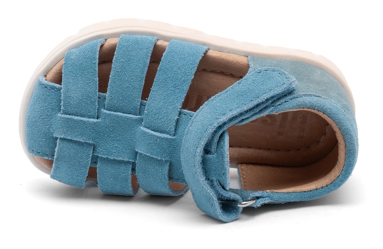 Bisgaard Sandale »beka s Weite: normal«, Klettschuh mit Lederinnenausstattung, Größenschablone zum Download