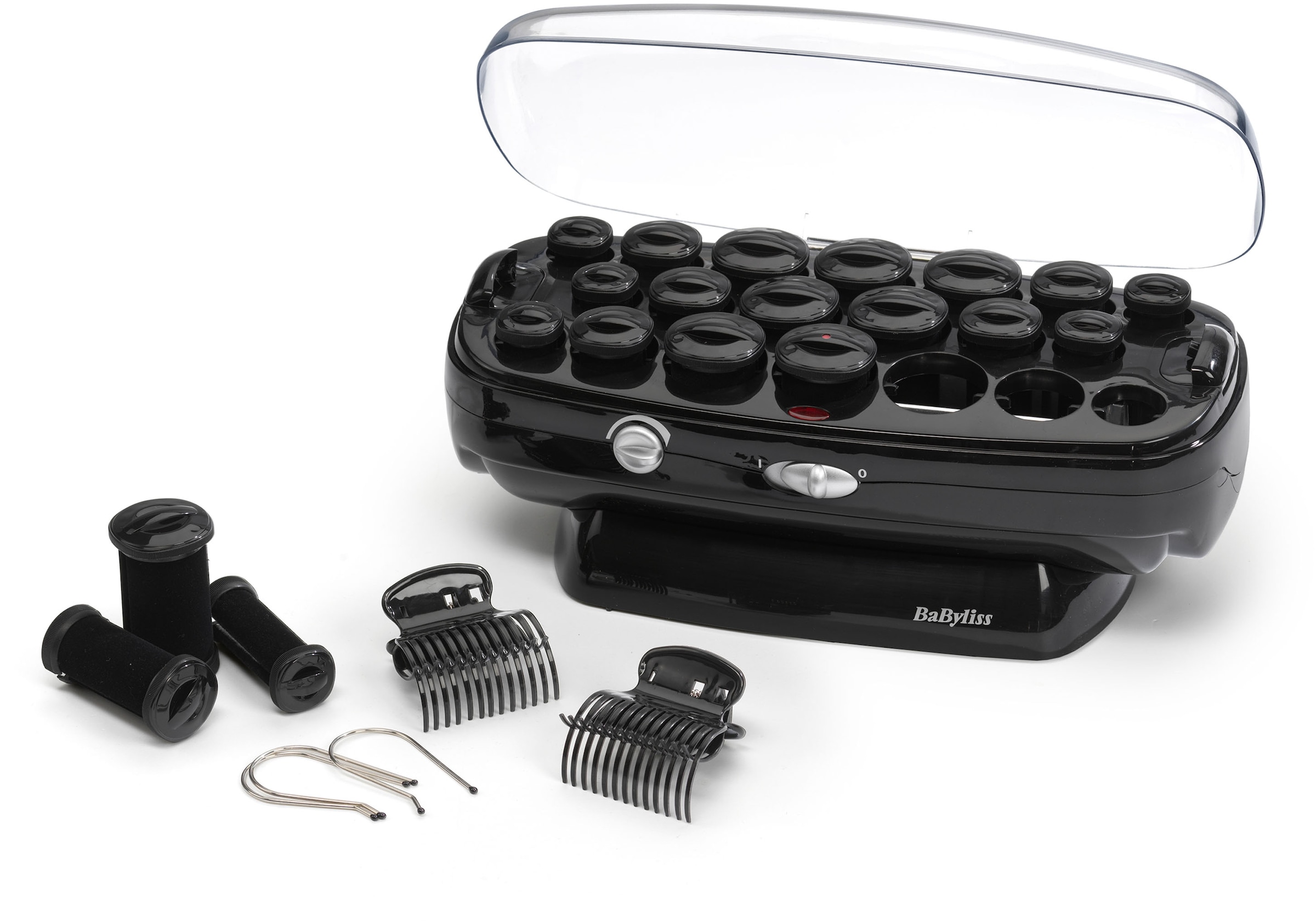Babyliss Thermo Ceramic Rollers Haarstyling-Set, Schwarz, Edelstahl - Image 11