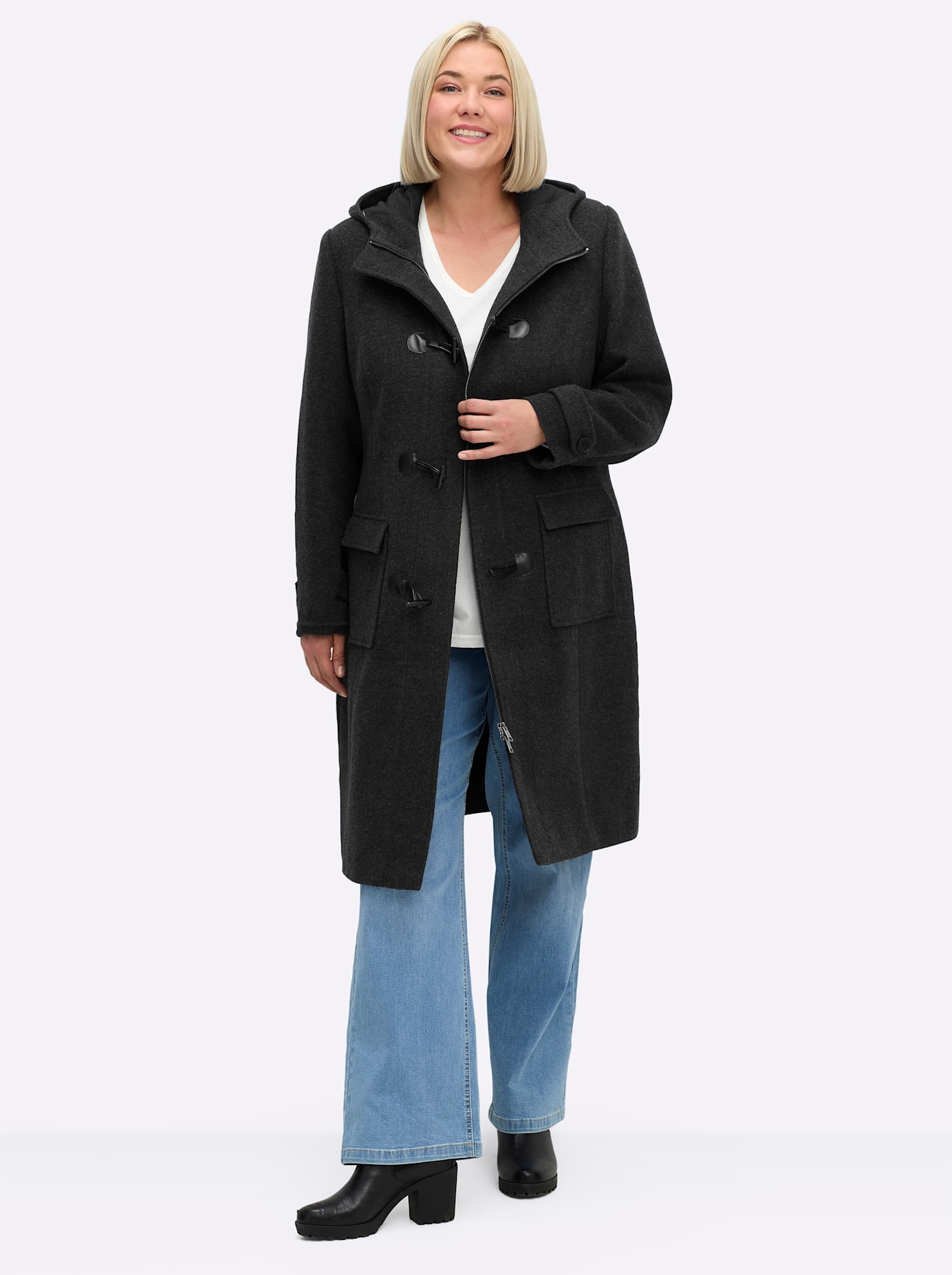 Sheego Dufflecoat günstig online kaufen