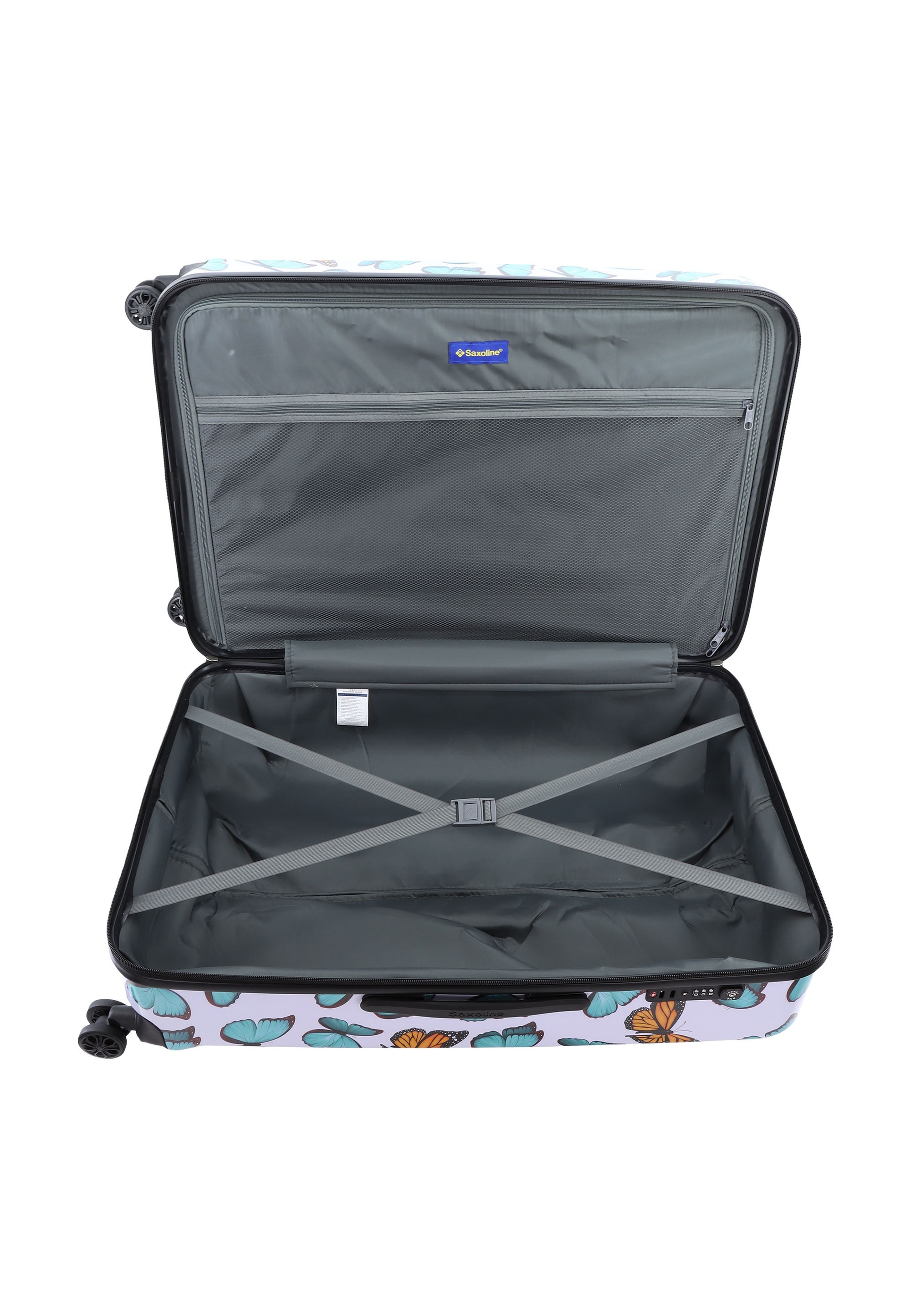 Saxoline® Koffer »Springful« mit integriertem Zahlenschloss