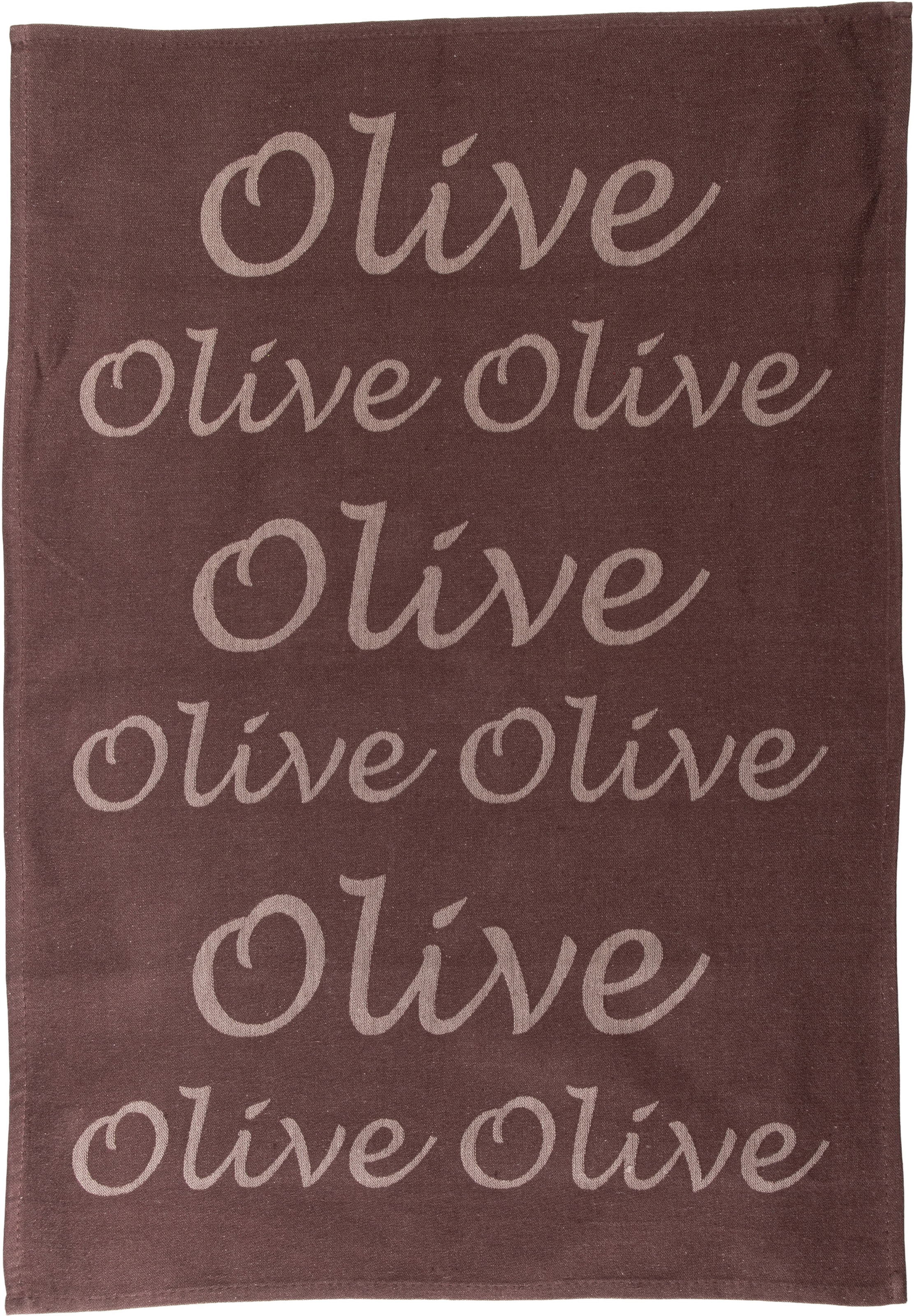 Geschirrtuch »Olive«, (Set, 3 tlg.), Jacquardgewebe