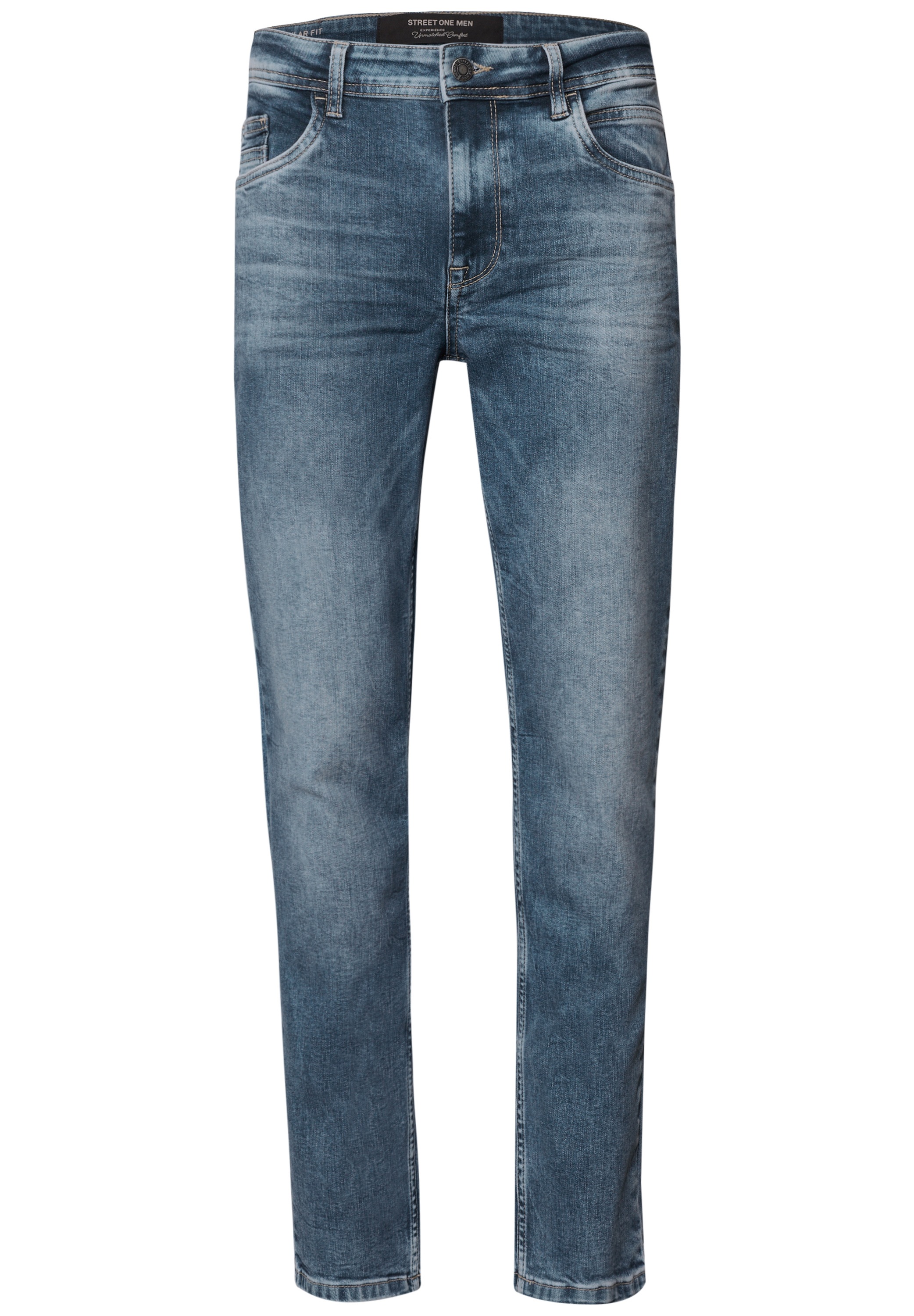STREET ONE MEN Regular-fit-Jeans 5-Pocket-Style