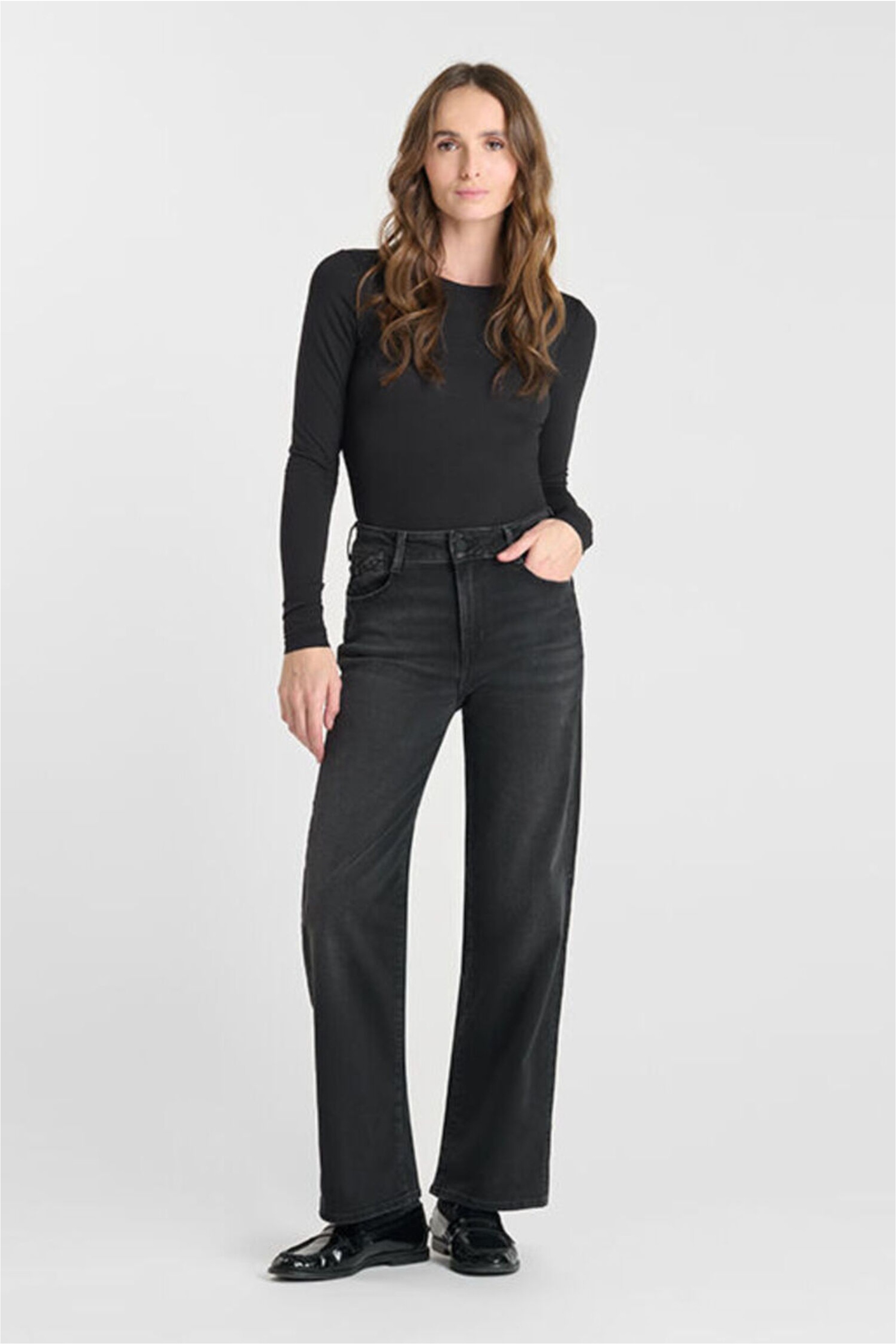 Thumbnail - Le Temps Des Cerises Bequeme Jeans mit hohem Bund