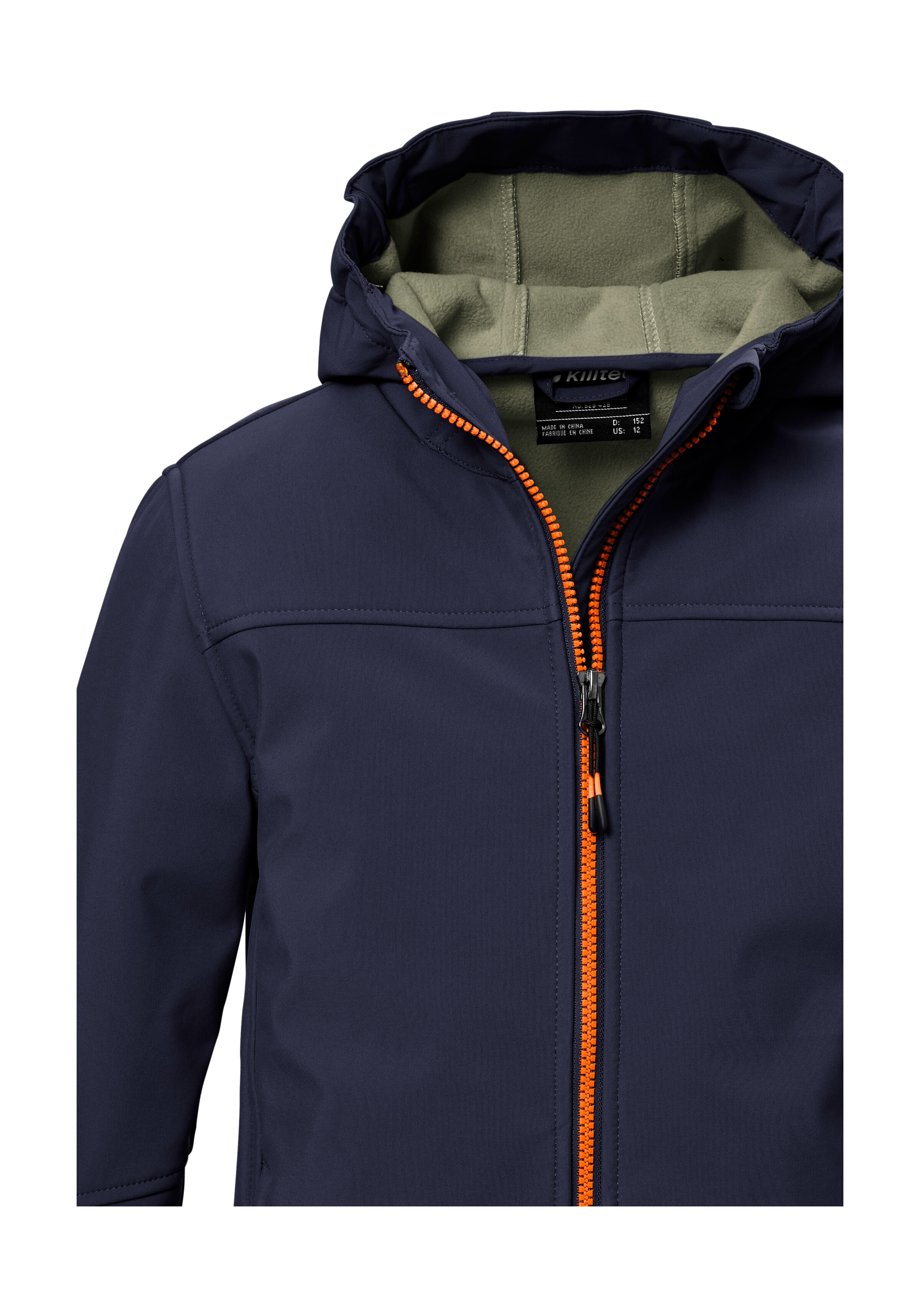 Thumbnail - Killtec Softshelljacke "KOW 366 BYS SFTSHLL JCKT", Wasserabweisende Softshelljacke mit Fleece, Kapuze und Reflektoren