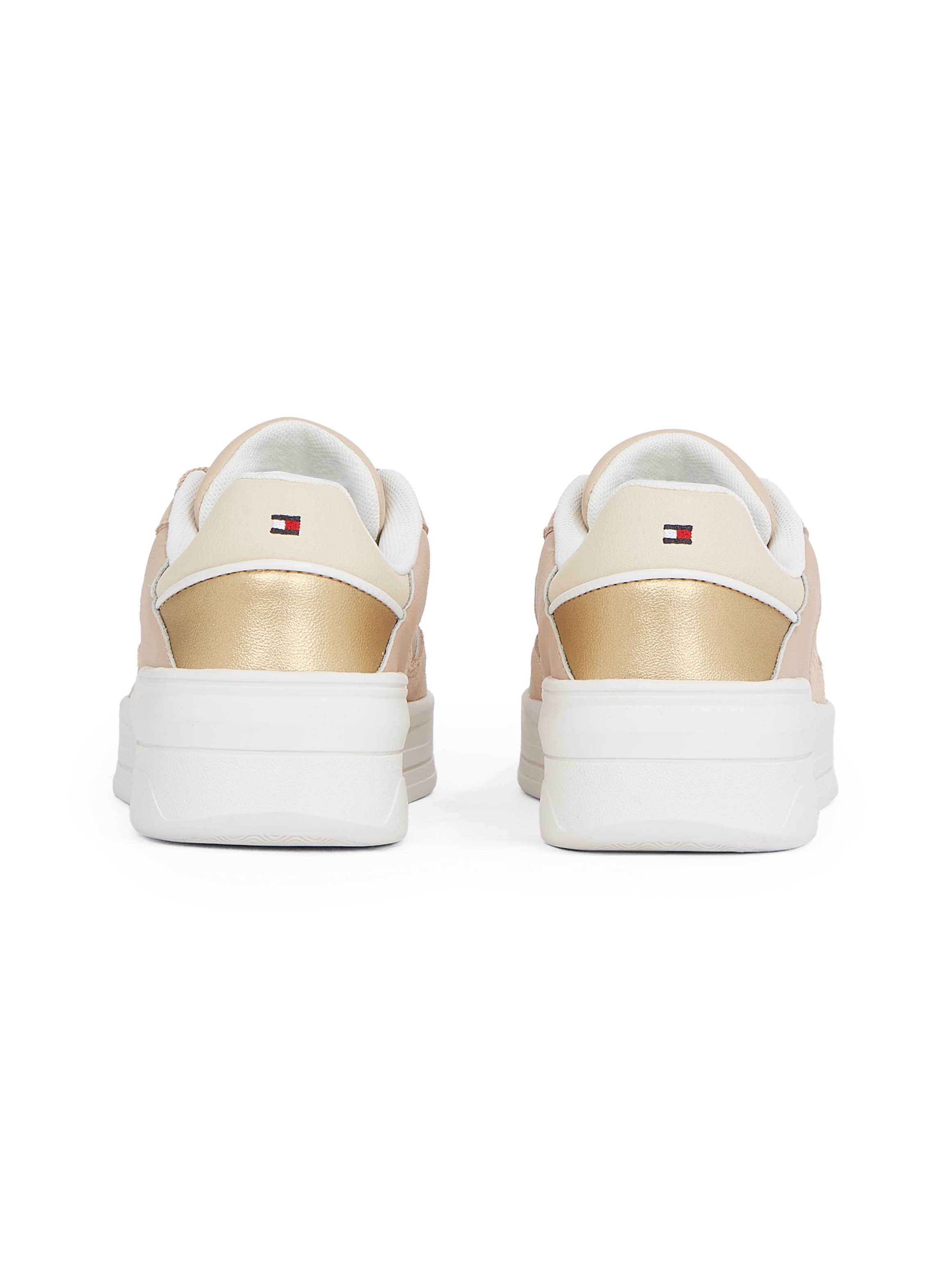 Tommy Hilfiger Plateausneaker "ESSENT BASKET SNEAKER METALLIC", Freizeitsch günstig online kaufen