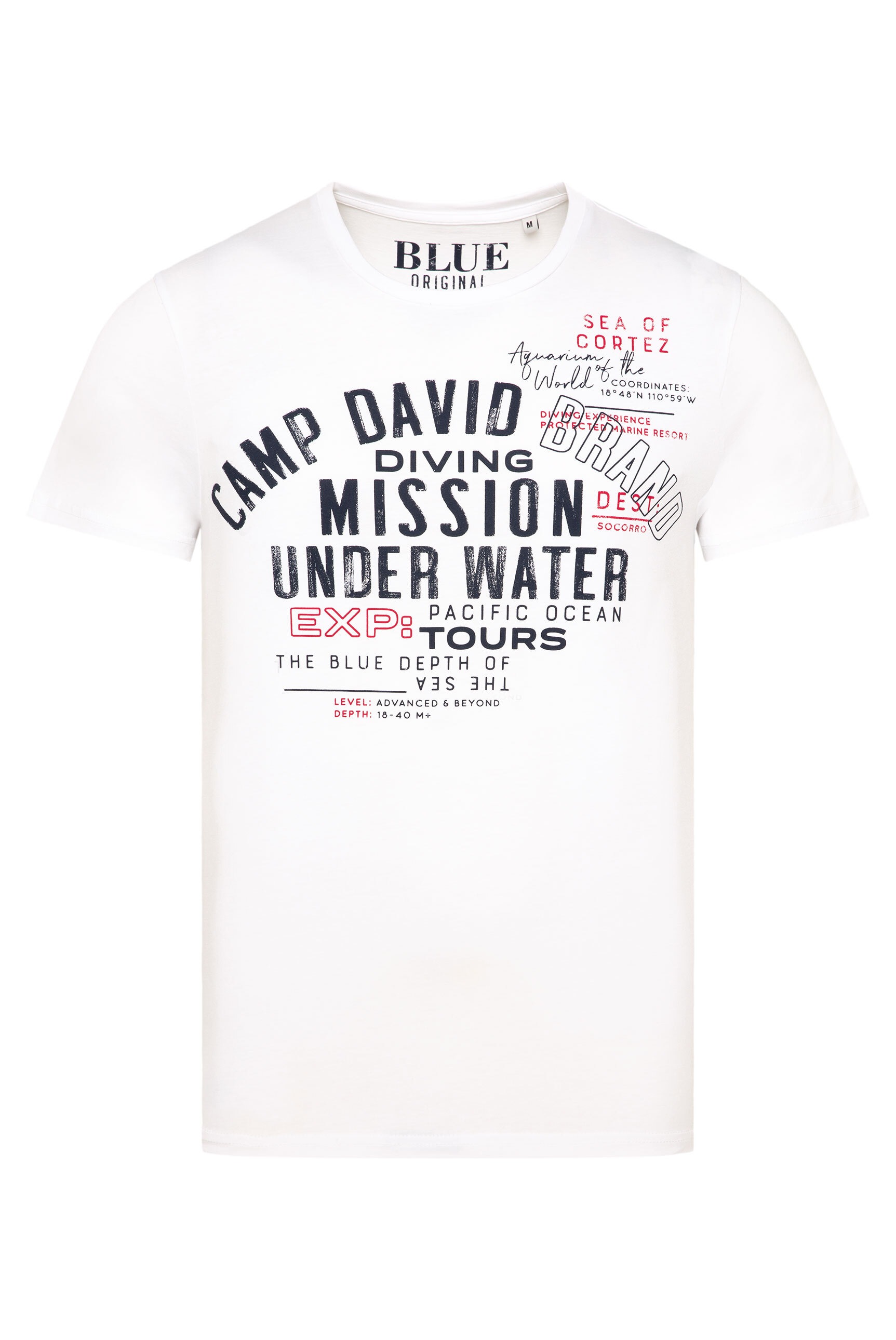 CAMP DAVID Rundhalsshirt, aus Baumwolle günstig online kaufen