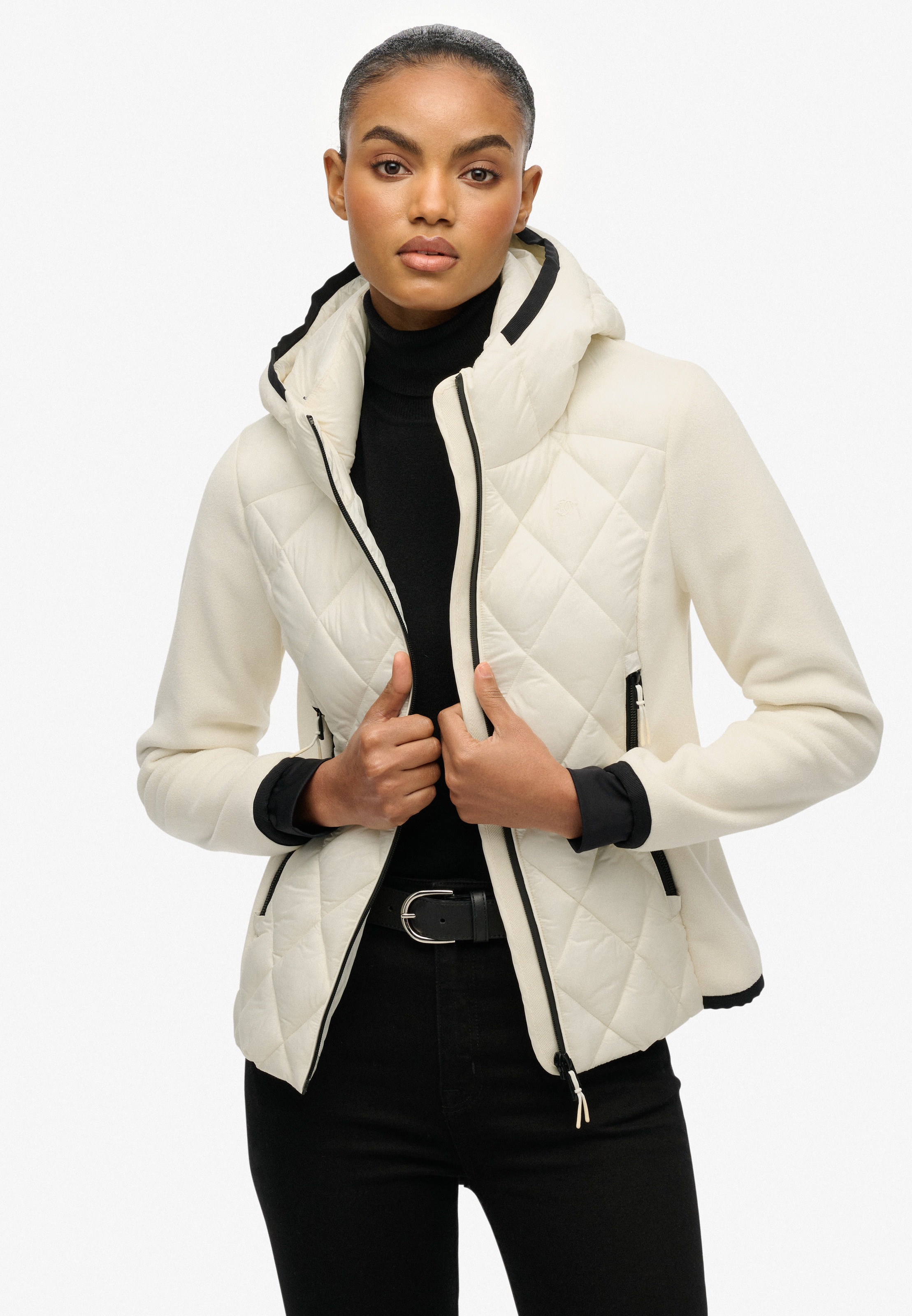 Superdry Steppjacke "HOODED HERITAGE STORM JACKET" günstig online kaufen