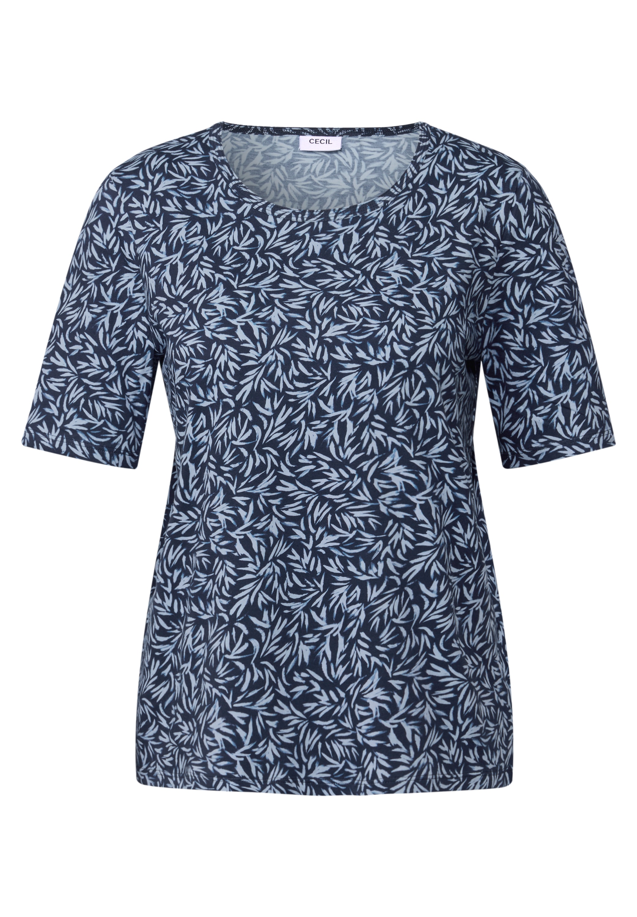 Cecil Print-Shirt, aus reiner Baumwolle
