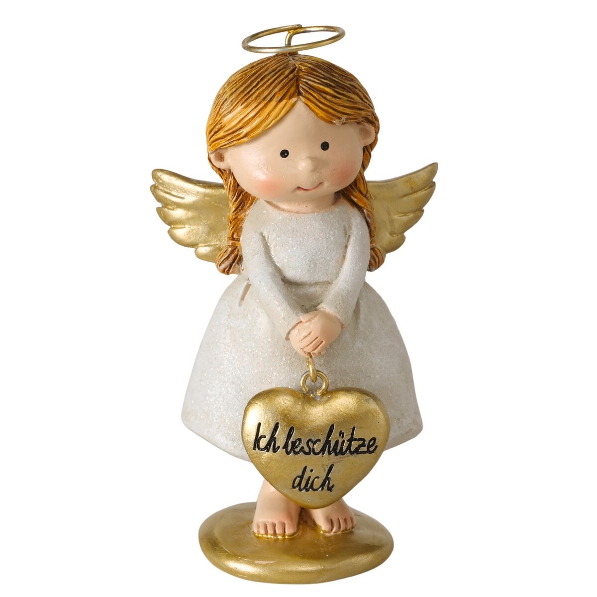 OTTO home Dekofigur »Glücksbringer mit handgemalten Details und Schriftzügen« Schutzengel, ca. 10cm hoch, liebevolle Geschenkidee