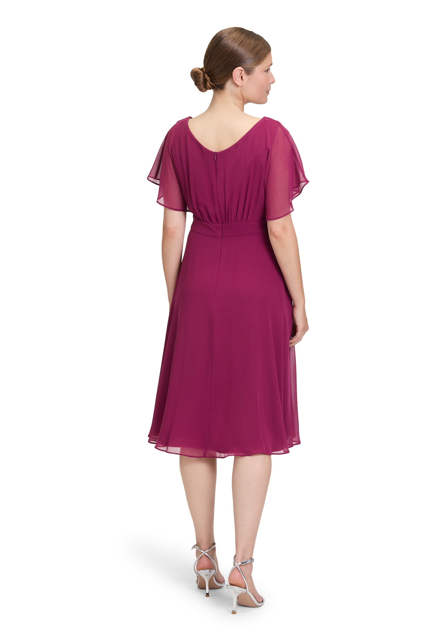 Vera Mont Cocktailkleid »Vera Mont Cocktailkleid kurzarm«, Raffung