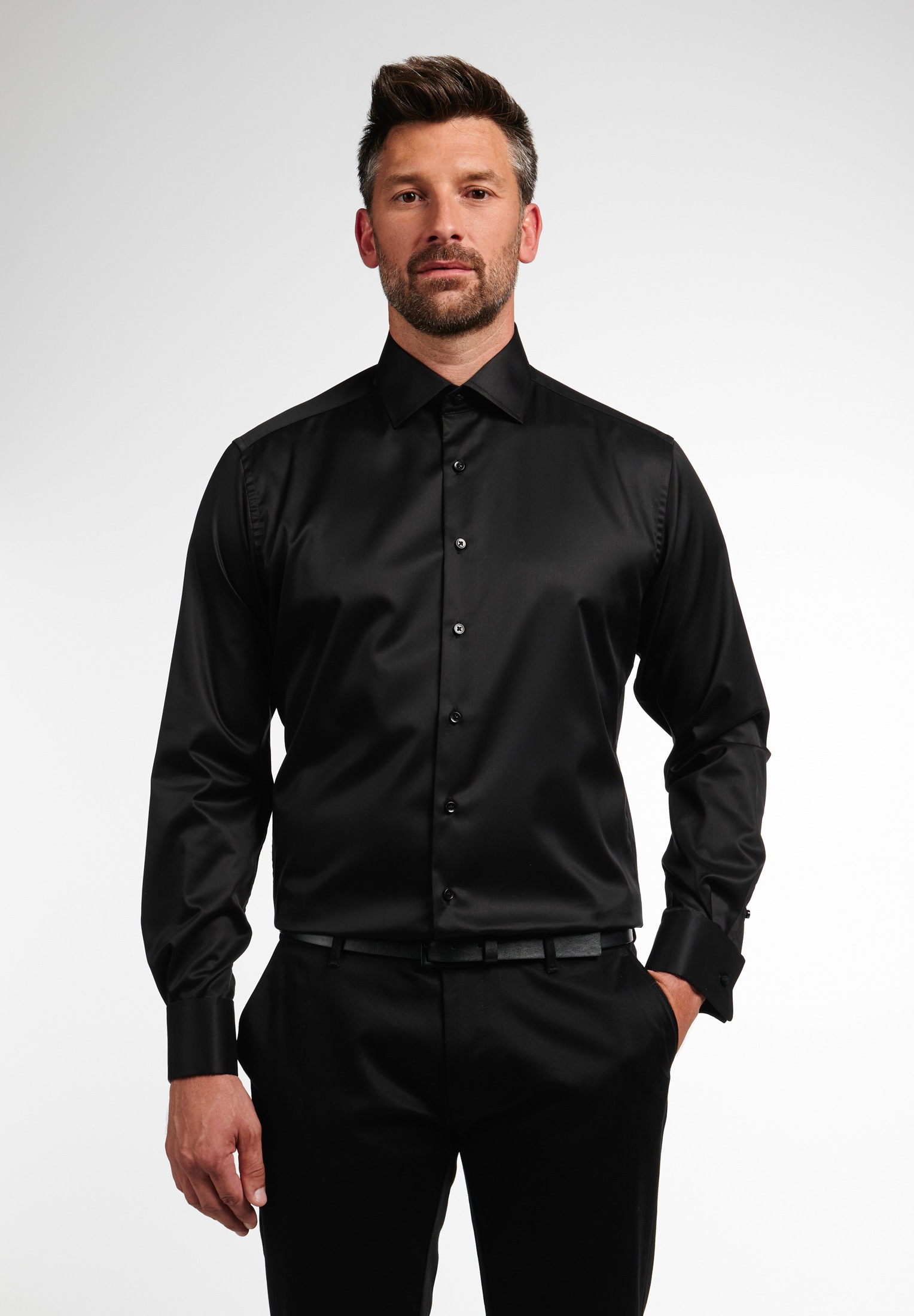 Eterna Langarmhemd "MODERN FIT" NON IRON (bügelfrei) günstig online kaufen