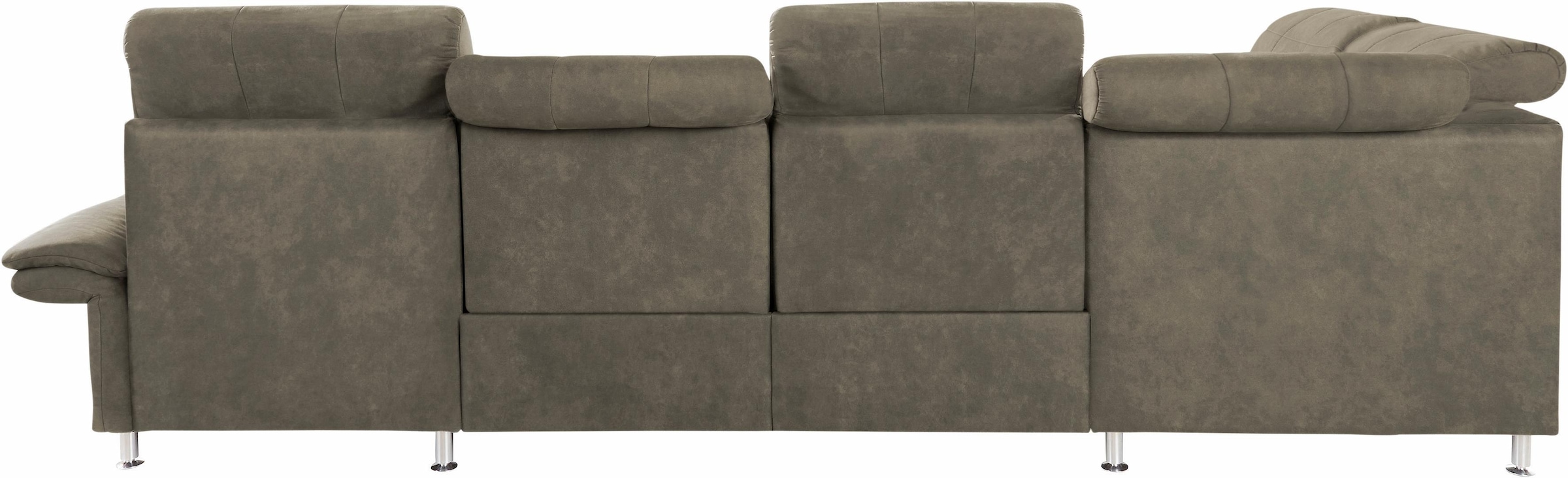 Places of Style Wohnlandschaft »Manhattan U-Form«, 2 Sitze mit elektrischer Relaxfunktion, verstellbare Armlehnen