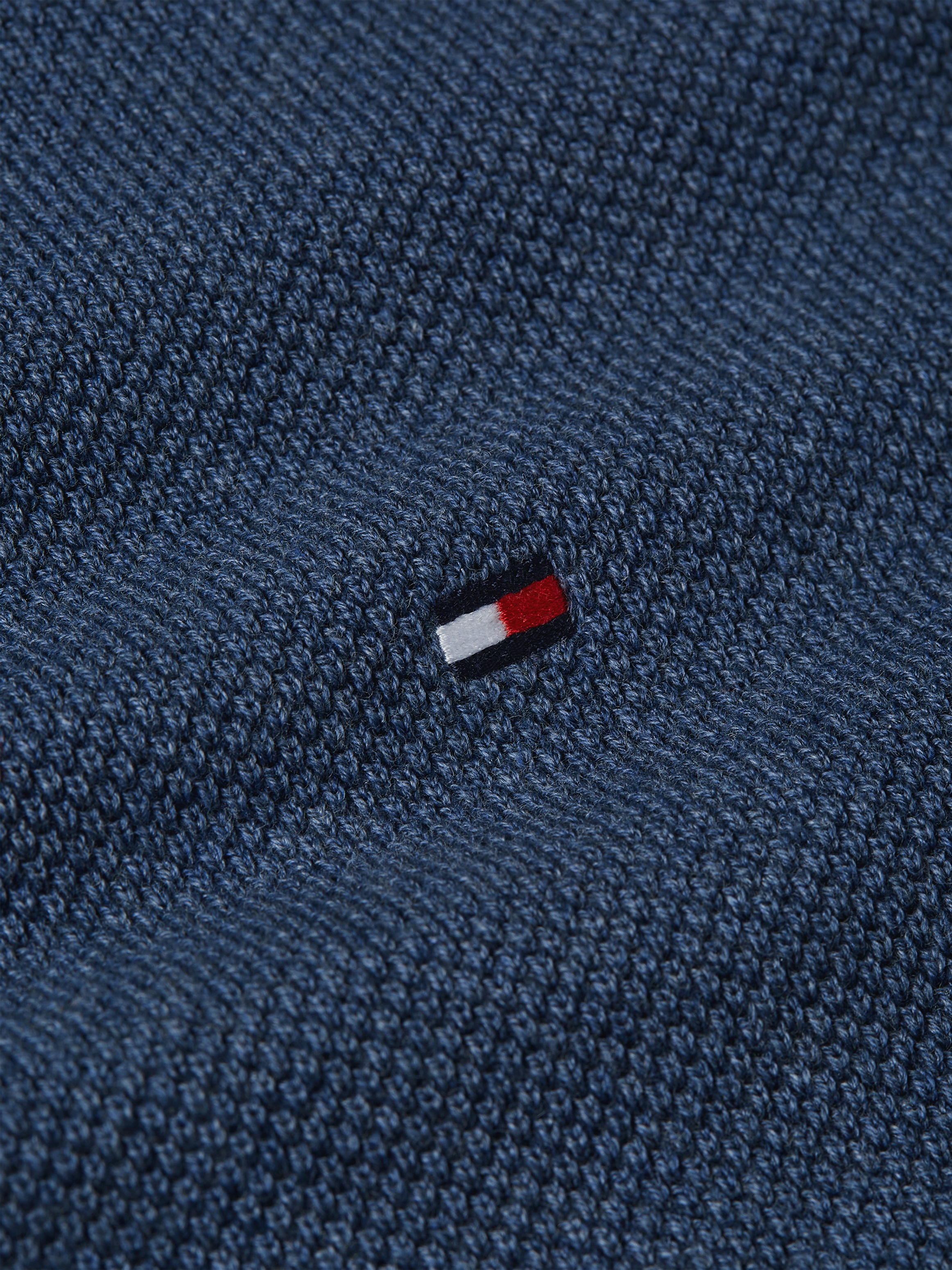 Tommy Hilfiger Rundhalspullover »ESSENTIAL STRUCTURE CREW NECK«, mit feiner Struktur
