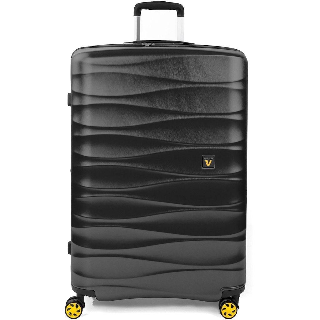 RONCATO Hartschalen-Trolley »Stellar, 76 cm«, 4 Rollen, Hartschalen-Koffer Reisegepäck mit Volumenerweiterung und TSA Schloss