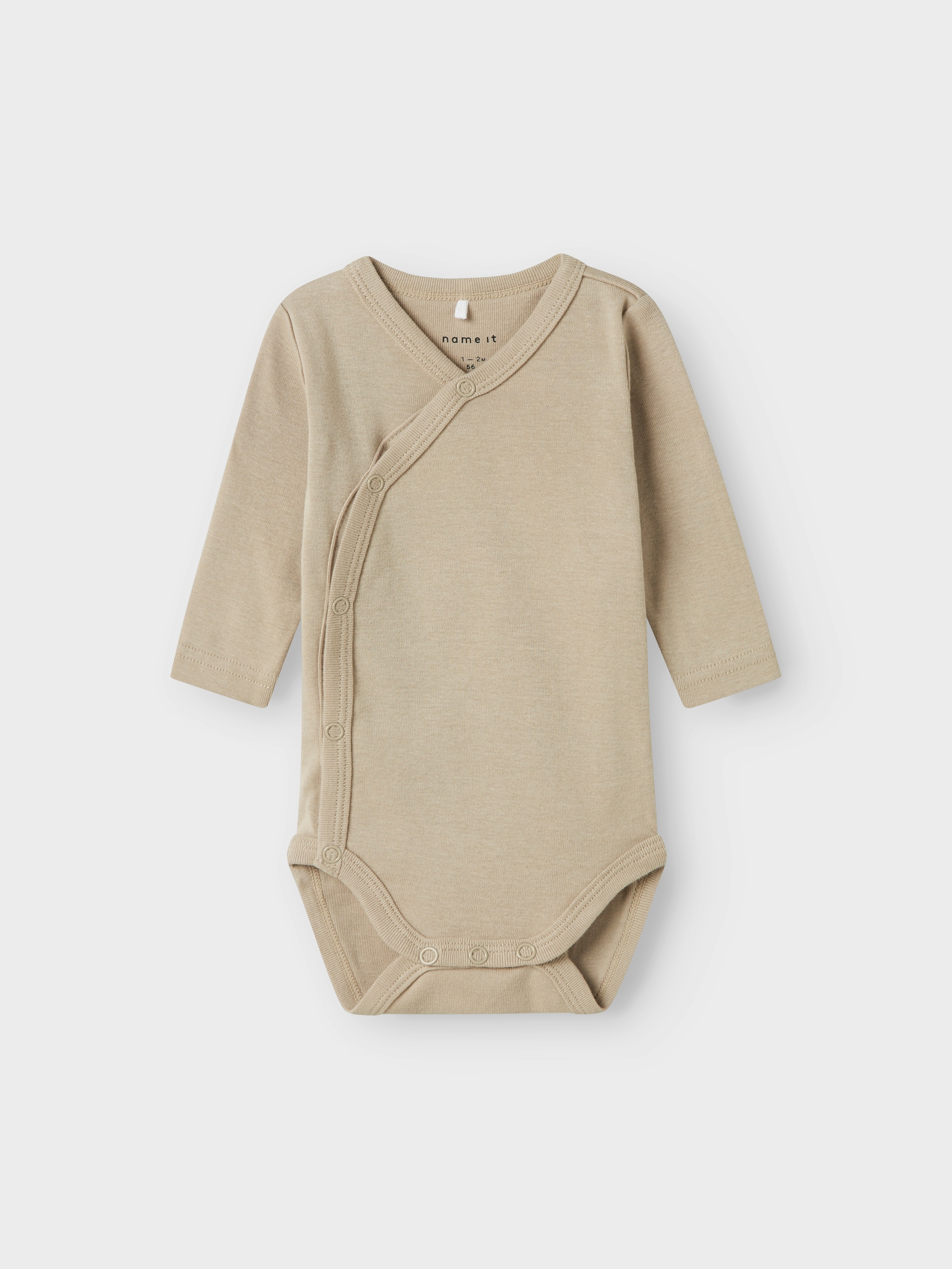 Thumbnail - Name It Body "NBNBODY 2P LS WRAP RAINY DAY ZEBRA NOOS"