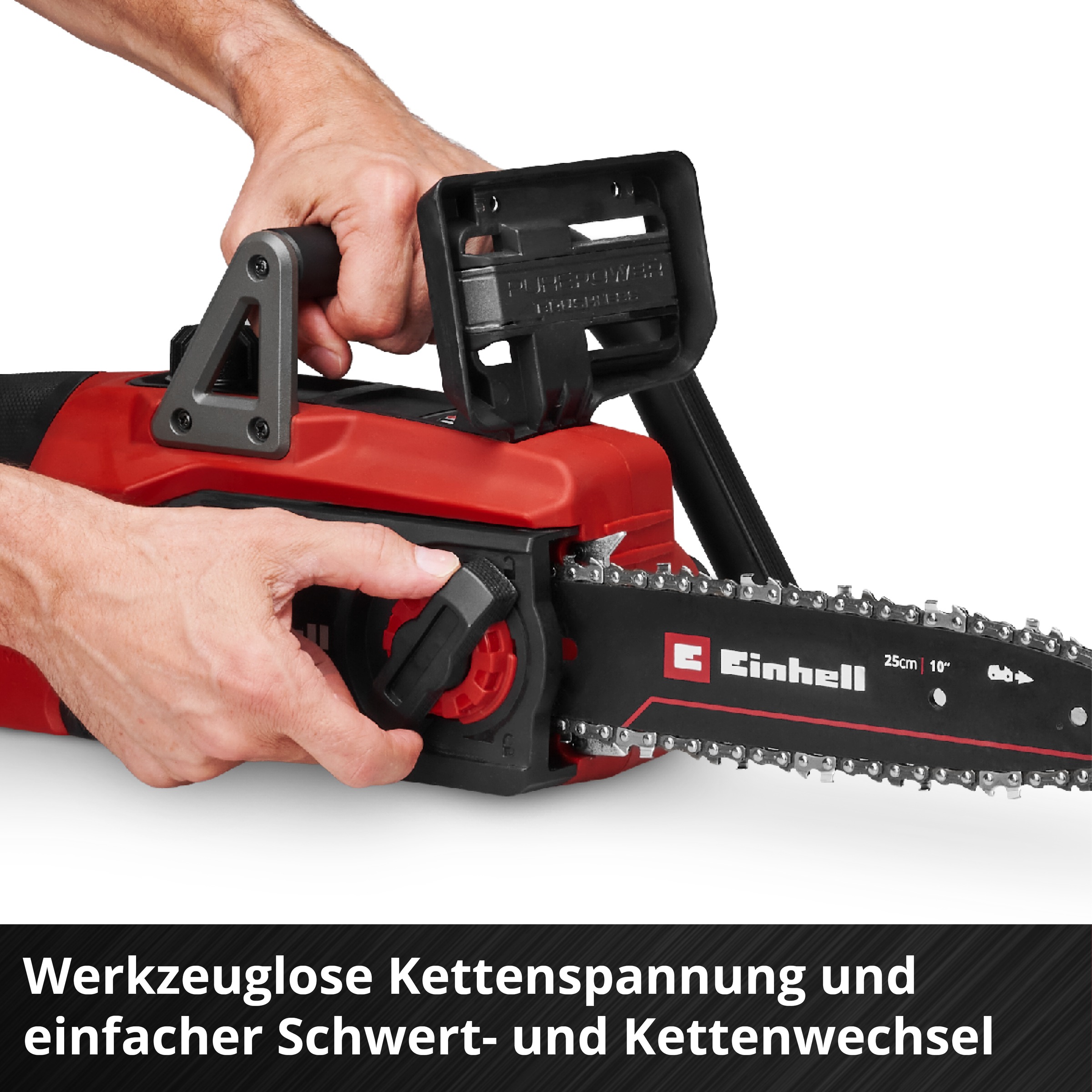 Einhell Akku-Kettensäge »GE-LC 18/25 Li BL-Solo«, ohne Akku und Ladegerät