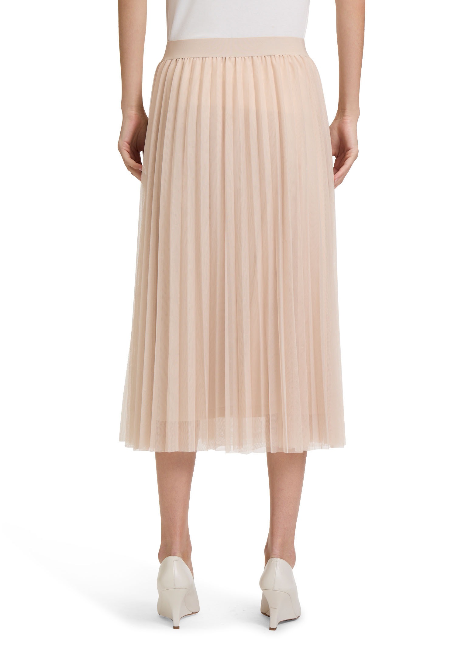 Betty&Co Midirock »Betty & Co Midirock mit Plissee«, Plissee