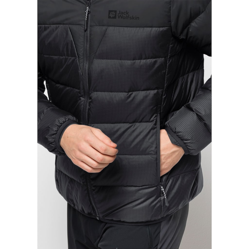 Jack Wolfskin Daunenjacke »DNA TUNDRA DOWN HOODY M«, mit Kapuze