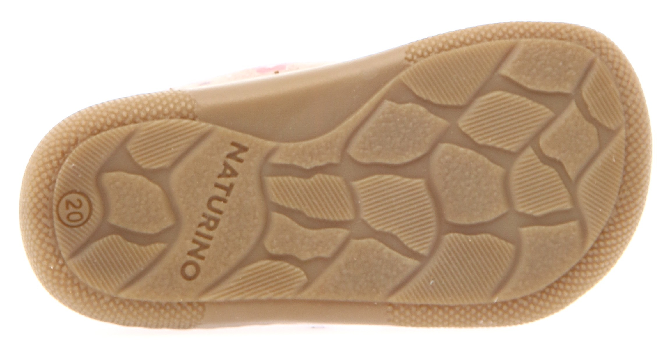 Naturino Lauflernschuh »Amur«, Barfußschuh, Klettschuh mit Blumenprint, Größenschablone zum Download