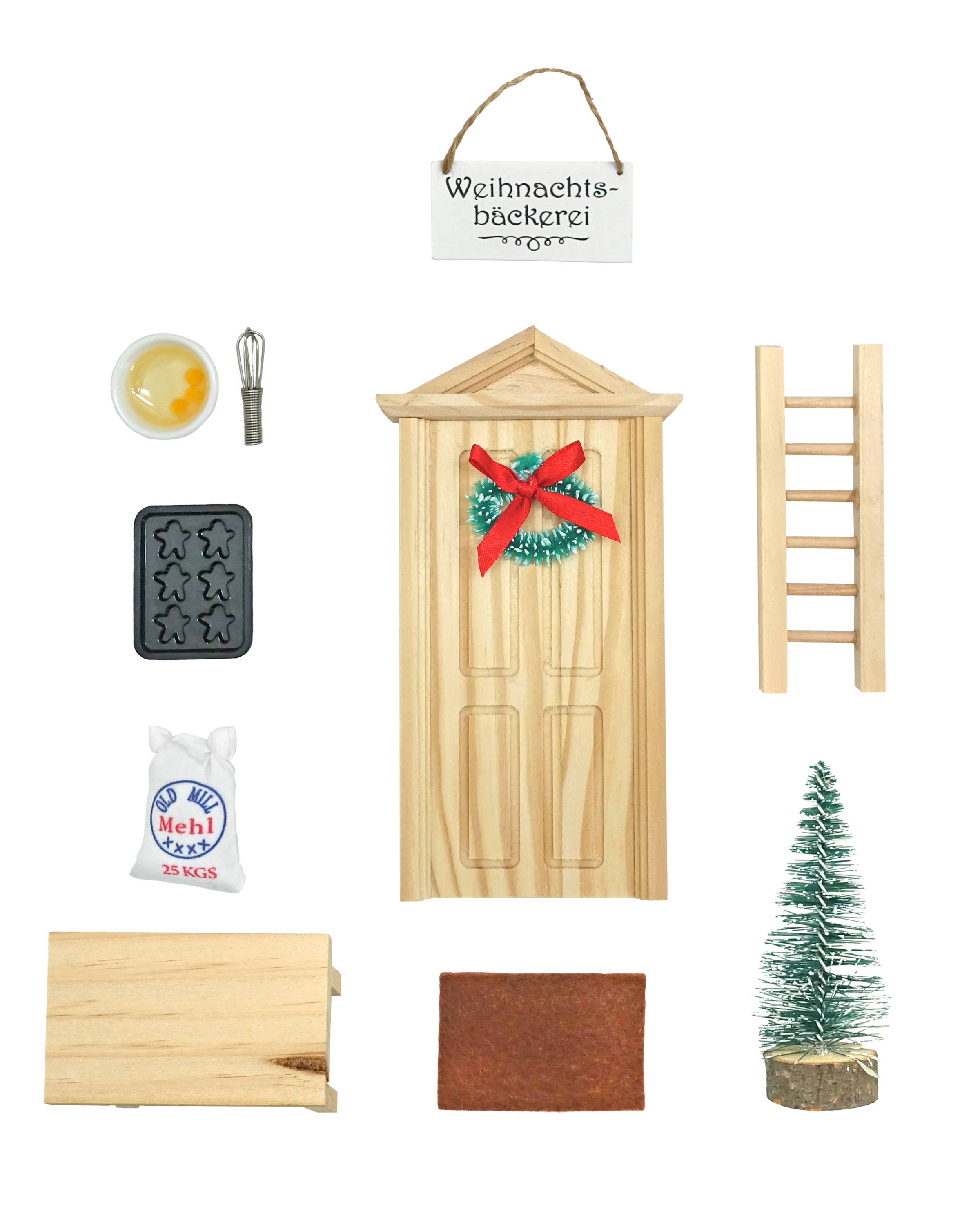 Tanner Kreativset »Wichteltür Weihnachtsbäckerei«