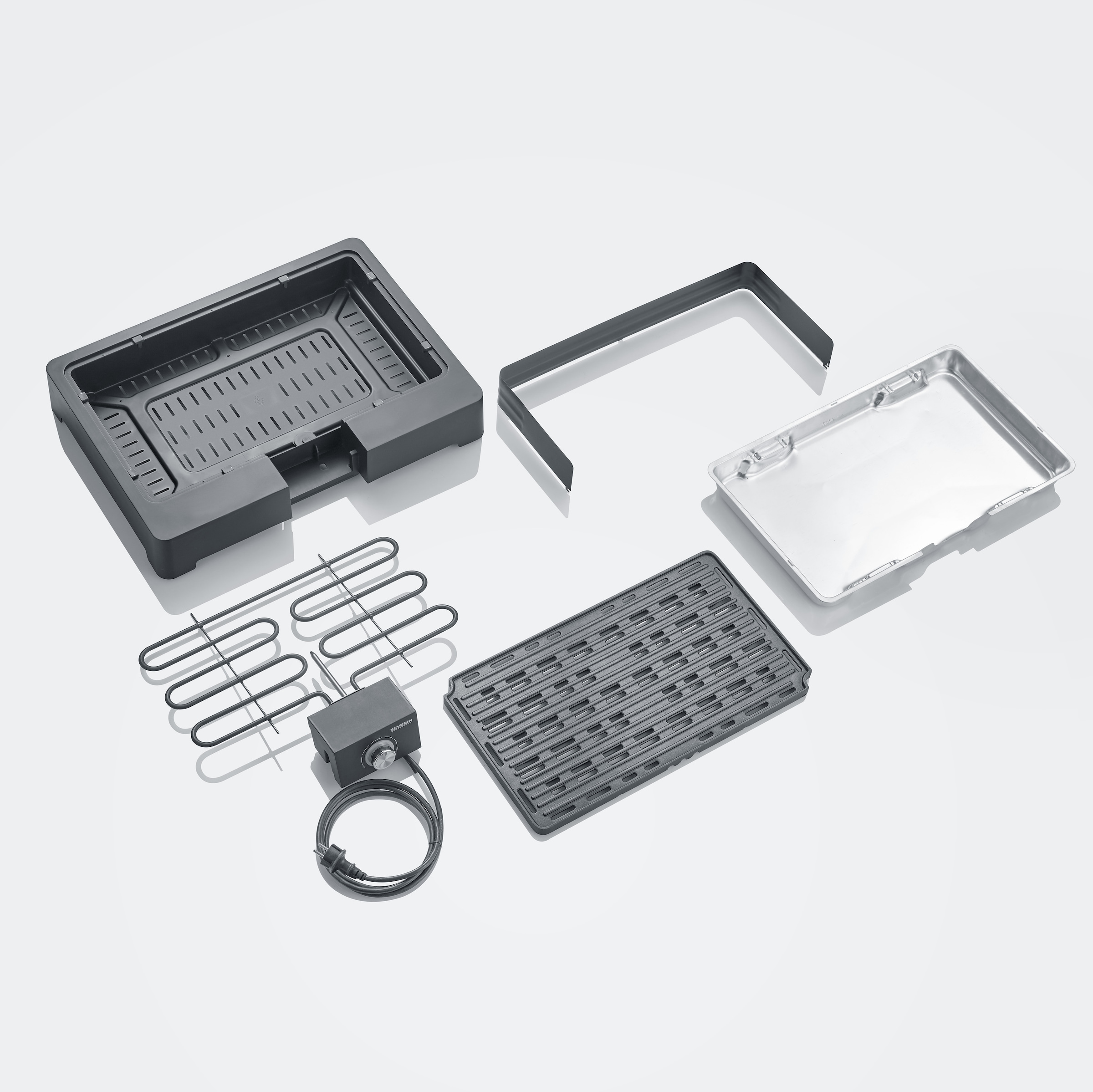 Severin Standgrill »PG 8568«, 2200 W, Elektrogrill mit Grillplatte