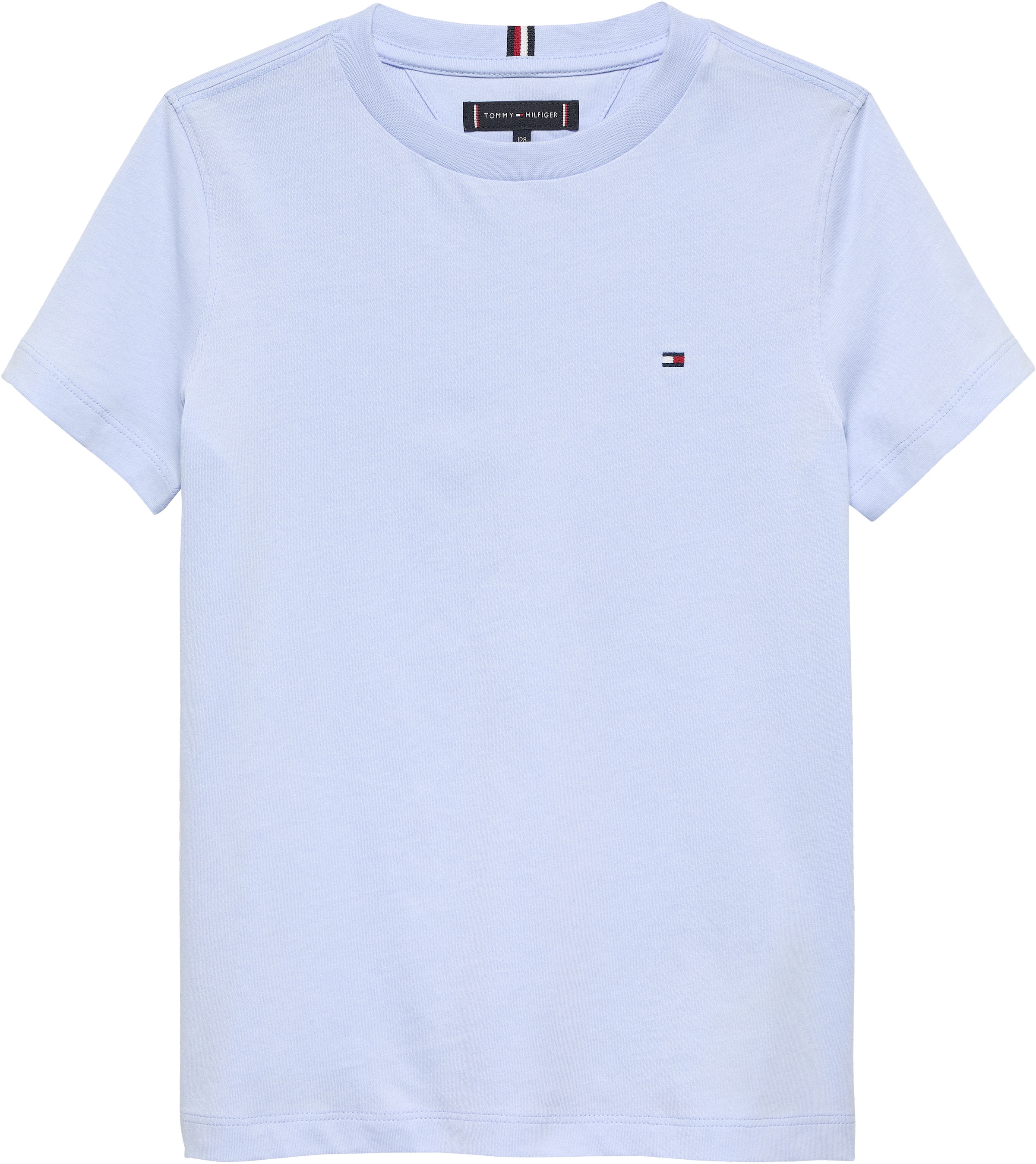 Tommy Hilfiger T-Shirt »ESSENTIAL COTTON REG FIT TEE SS« Kinder bis 16 Jahre, mit Rundhalsausschnitt