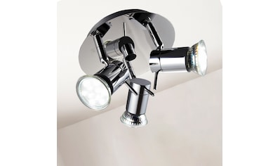 B.K.Licht LED Deckenleuchte, GU10, Warmweiß, LED Deckenlampe Badezimmer Chrom drehbar... kaufen