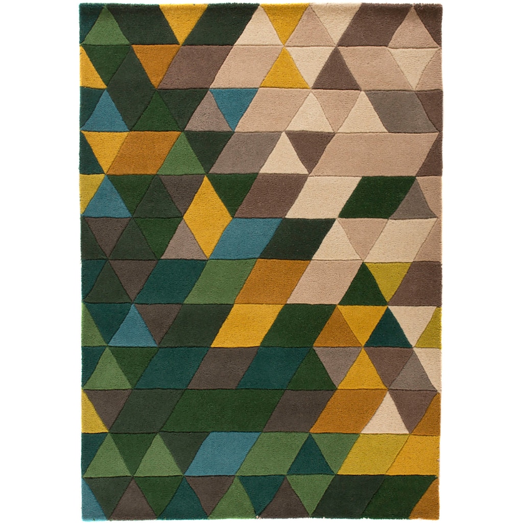 FLAIR RUGS Wollteppich »Prism«, rechteckig