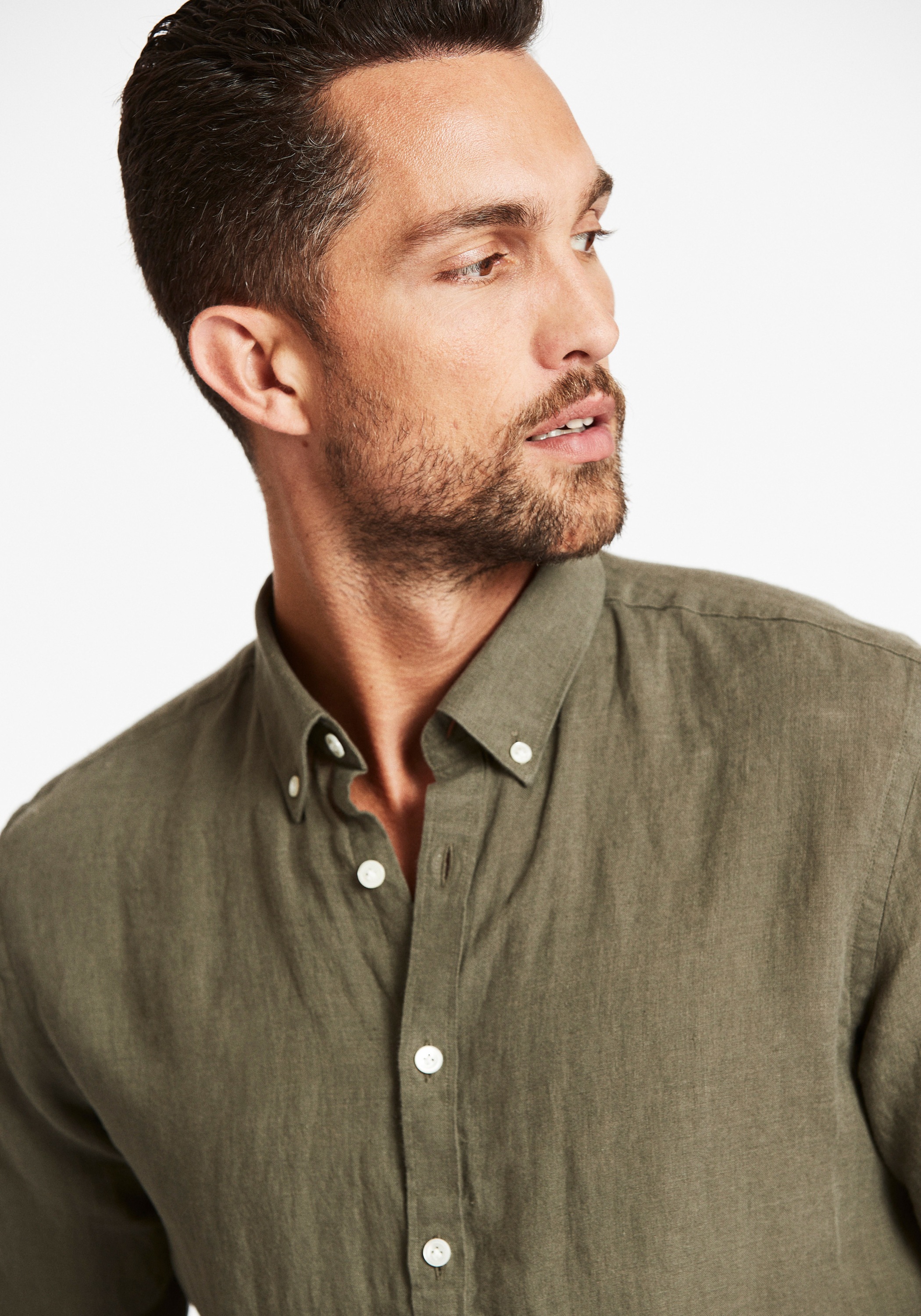 LINDBERGH Leinenhemd "Leinenhemd Modern Fit" günstig online kaufen