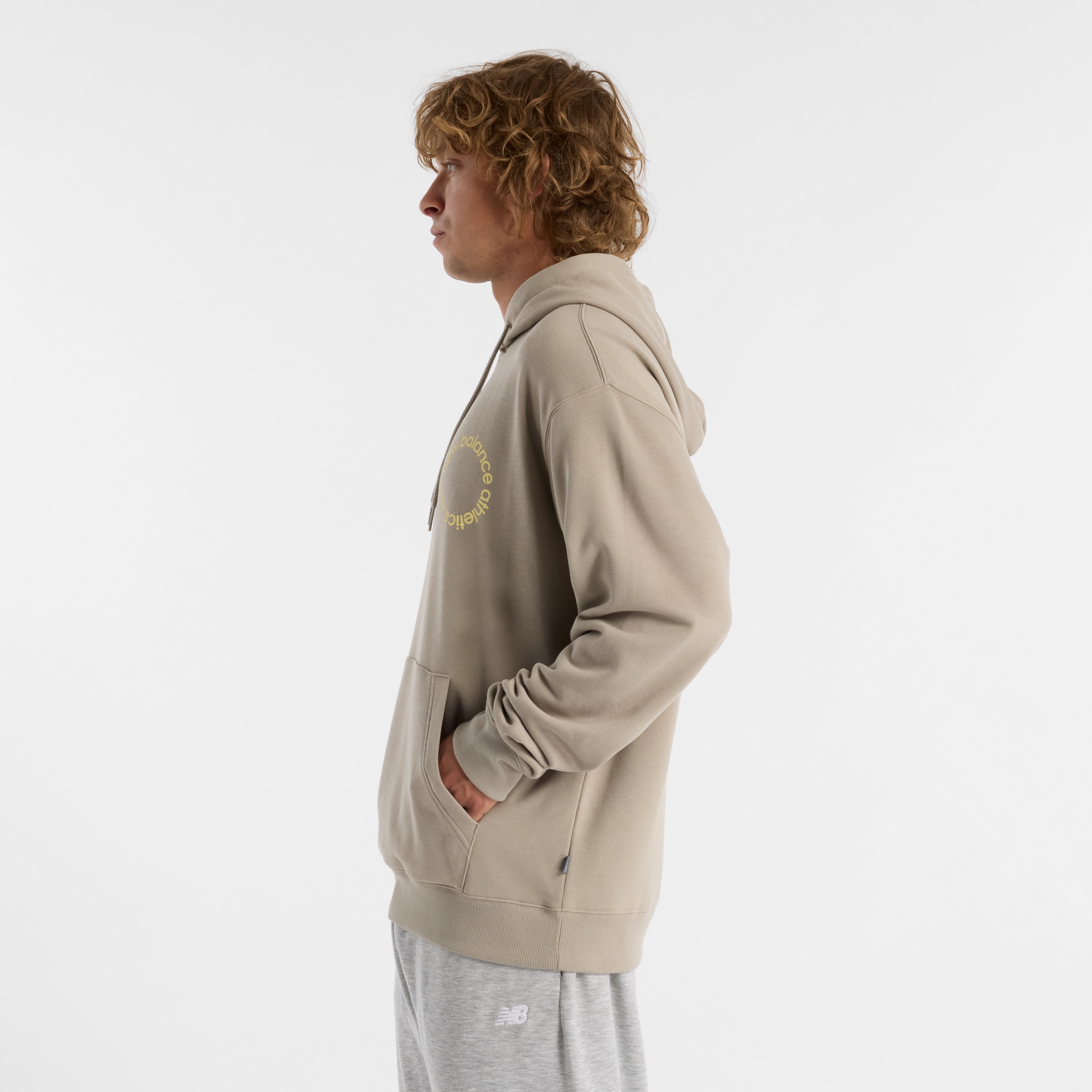 Thumbnail - New Balance Kapuzensweatshirt "Circular Logo Hoodie"