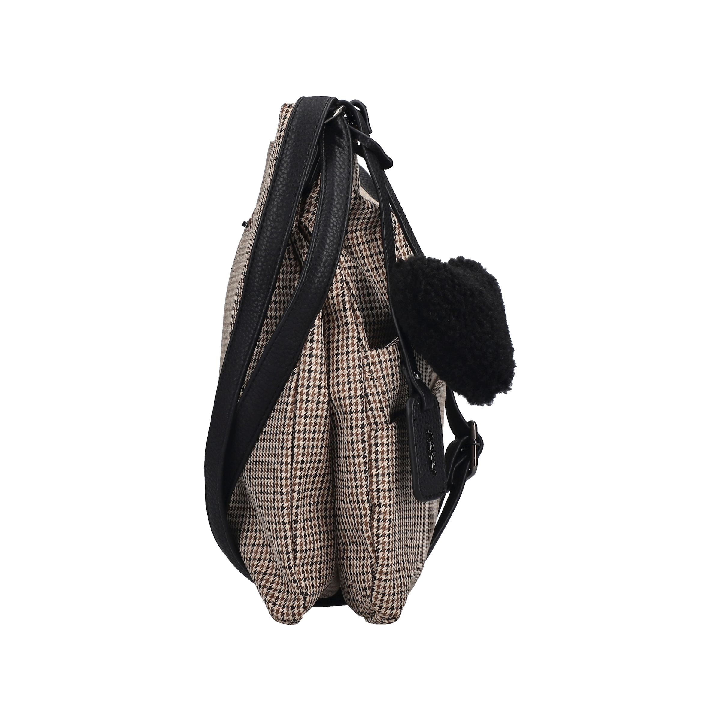 Rieker Umhängetasche, Schultertasche, Damen Handtasche mit zwei Hauptfächern