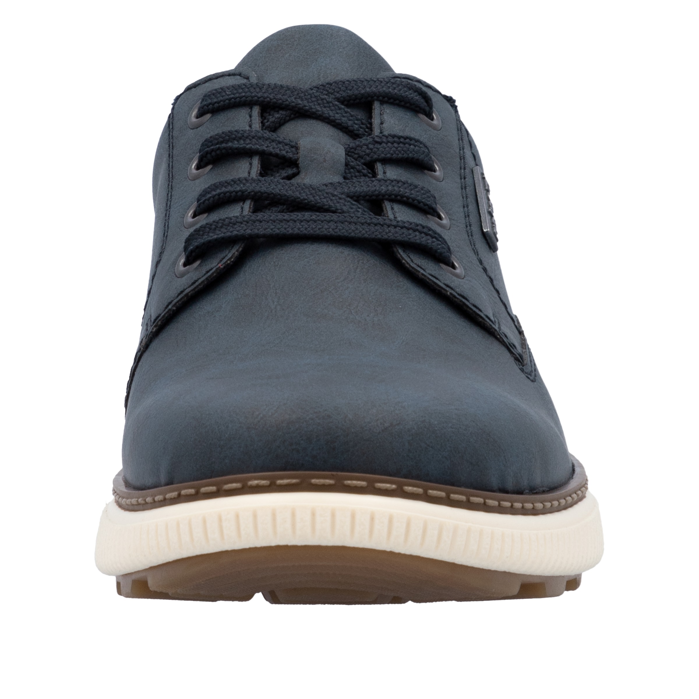 Rieker Sneaker, Halbschuh, Schnürschuh, Casual Sneaker mit weichem Schaftrand, TEX